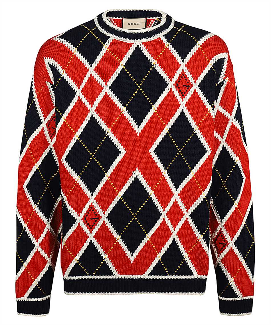 Cotton crew-neck sweater