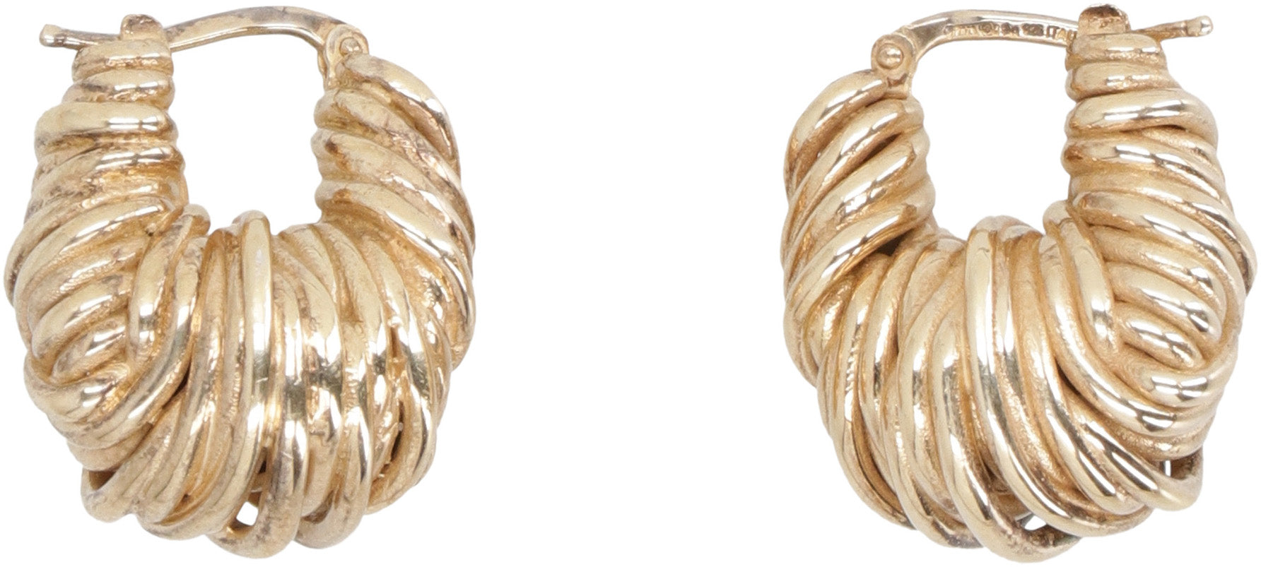 Knot earrings