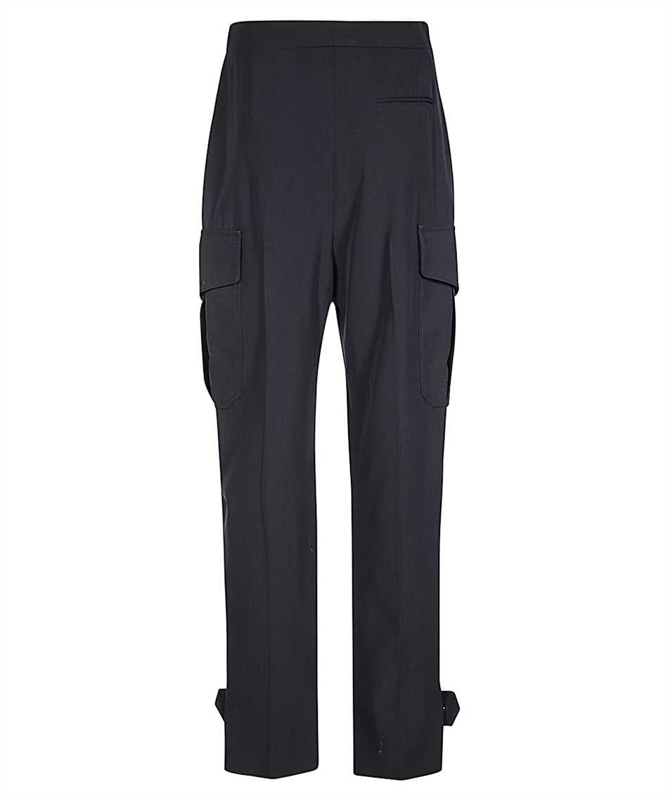 Wool blend trousers