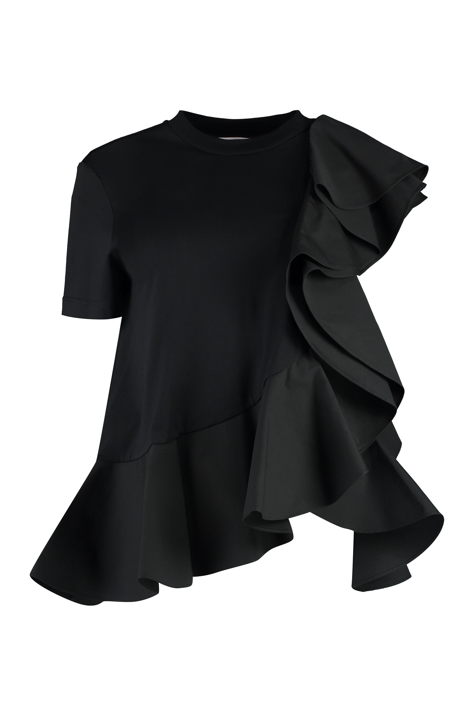 Ruffle detail t-shirt