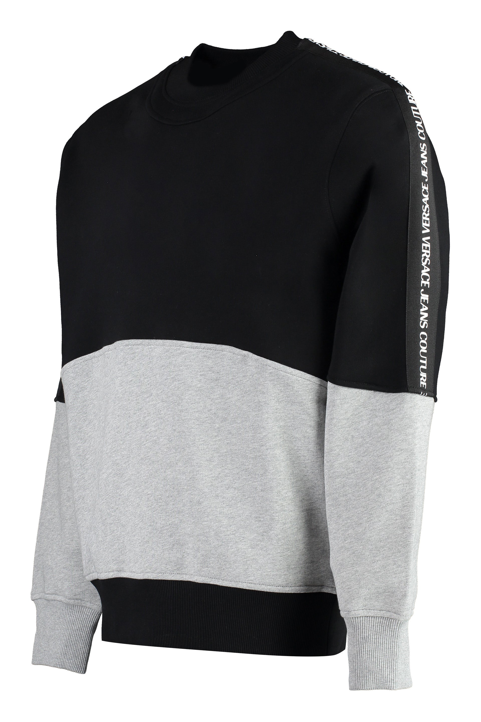 Cotton crew-neck sweatshirt