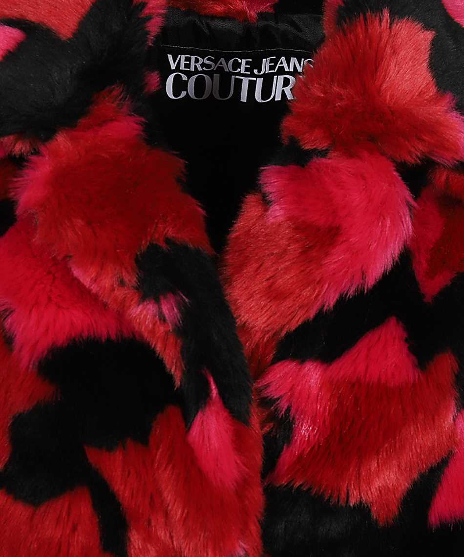 Faux fur coat