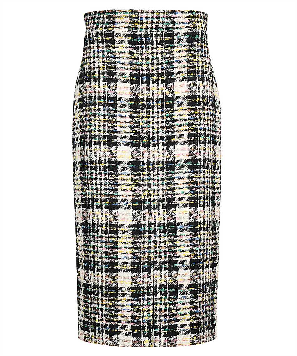 Tweed midi skirt