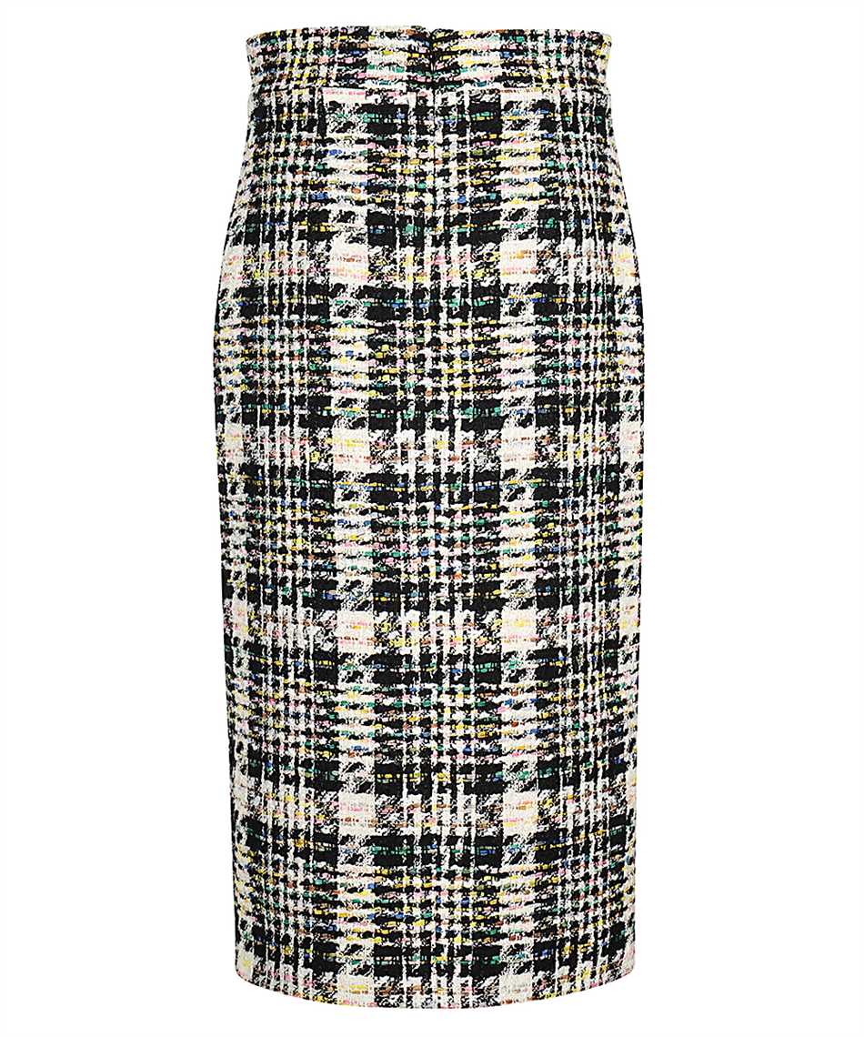 Tweed midi skirt