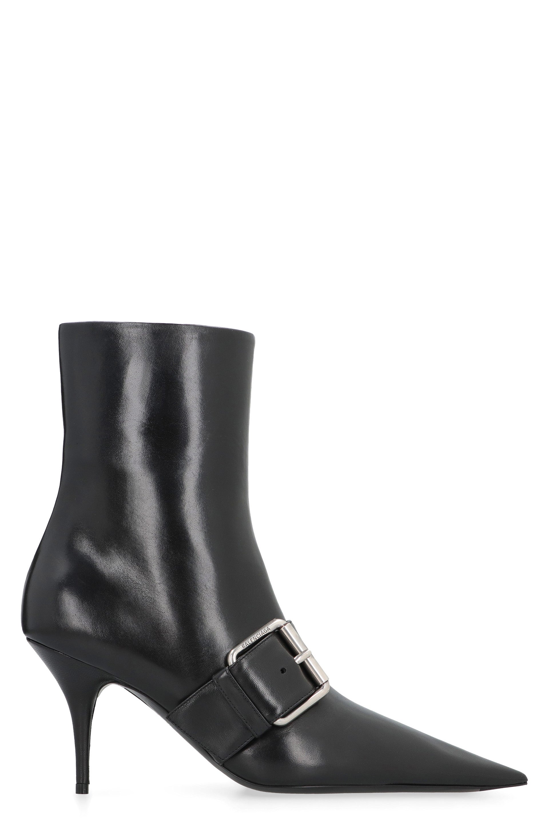 Knife 80 Leather ankle boots