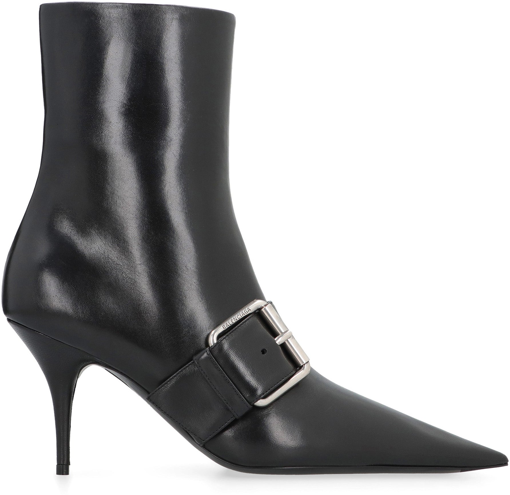 Knife 80 Leather ankle boots