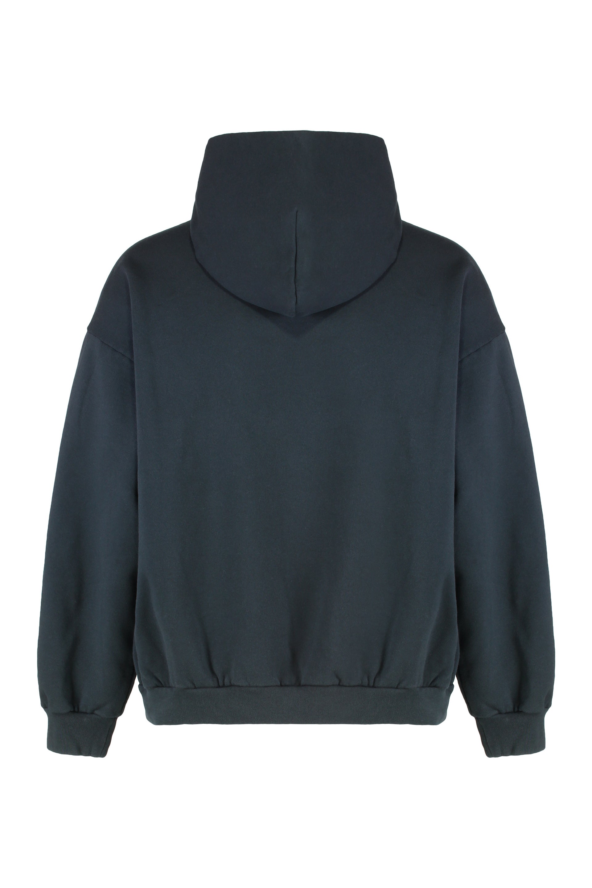 Hooded cotton sweatshirt