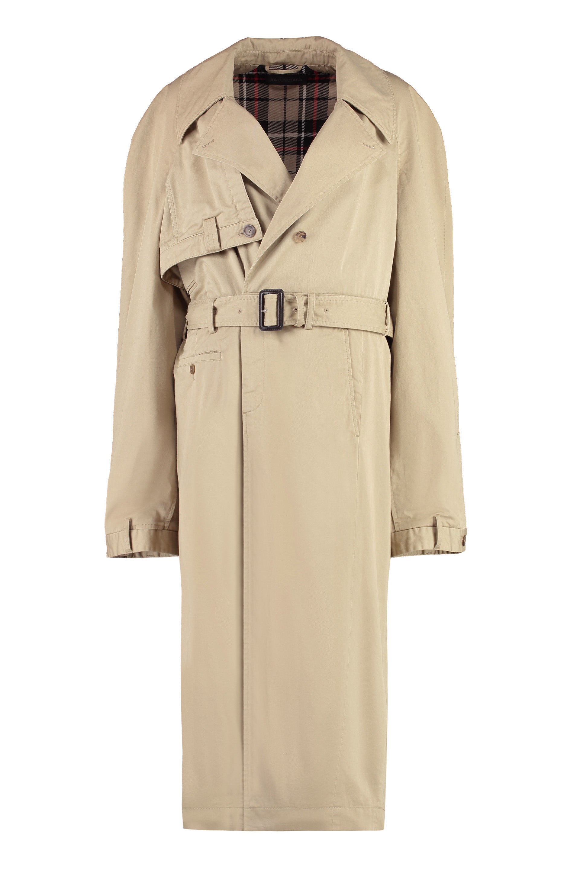 Cotton trench coat