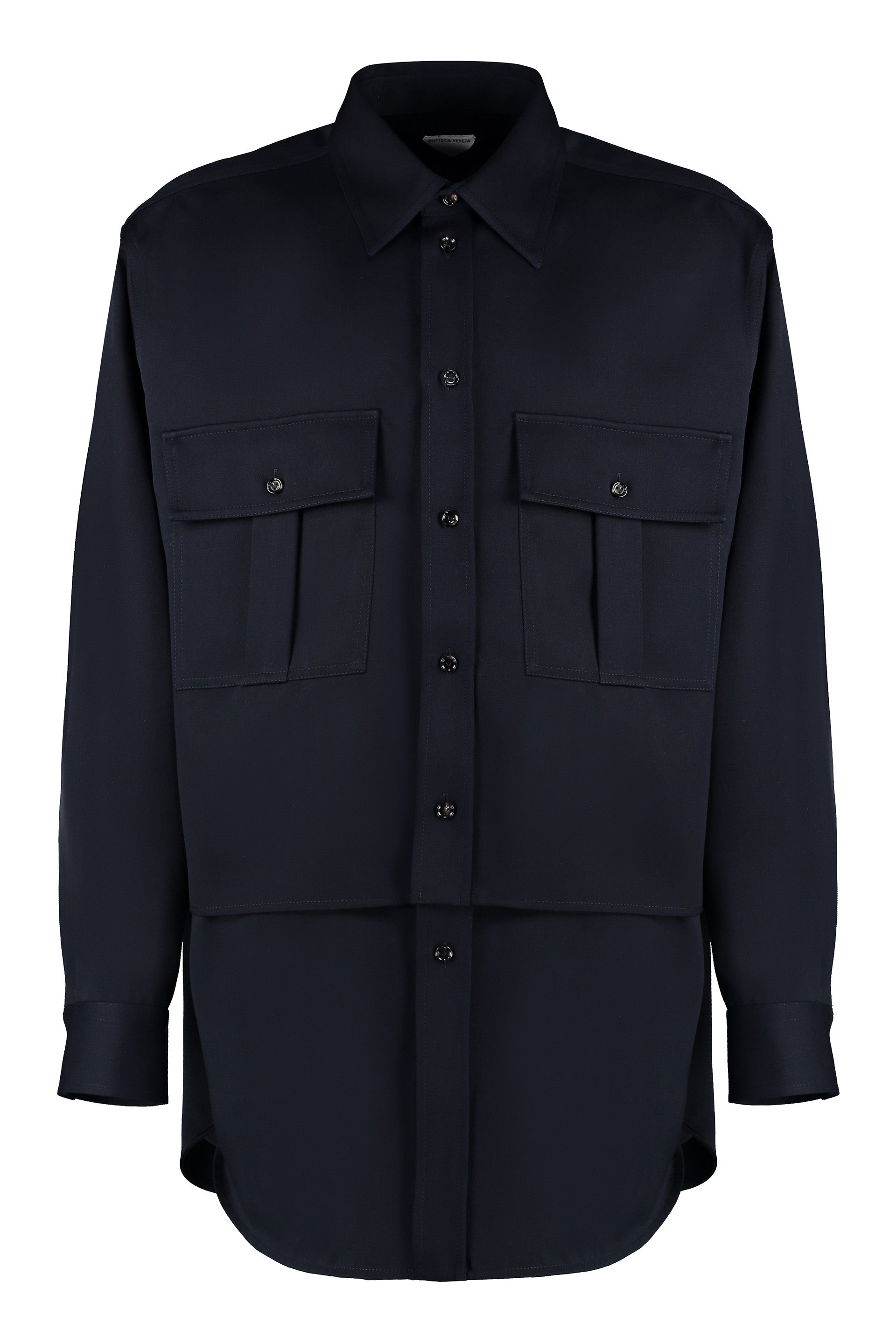 Wool overshirt