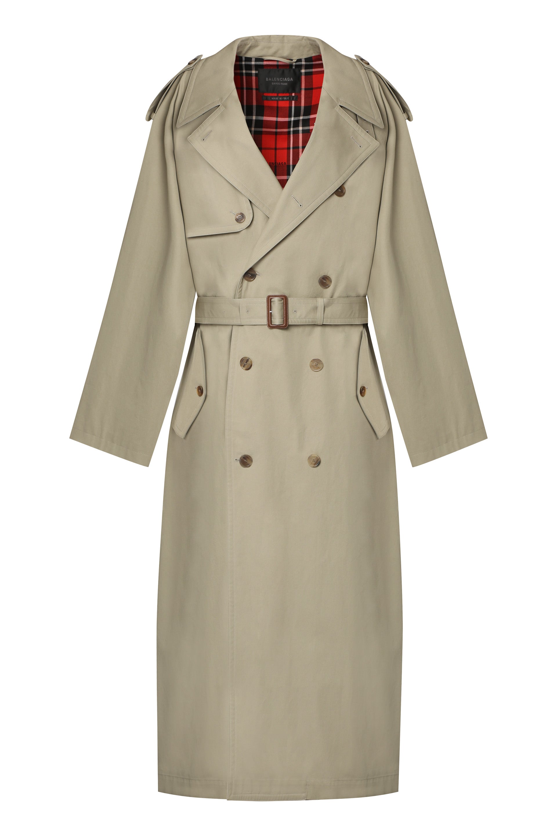 Cotton trench coat