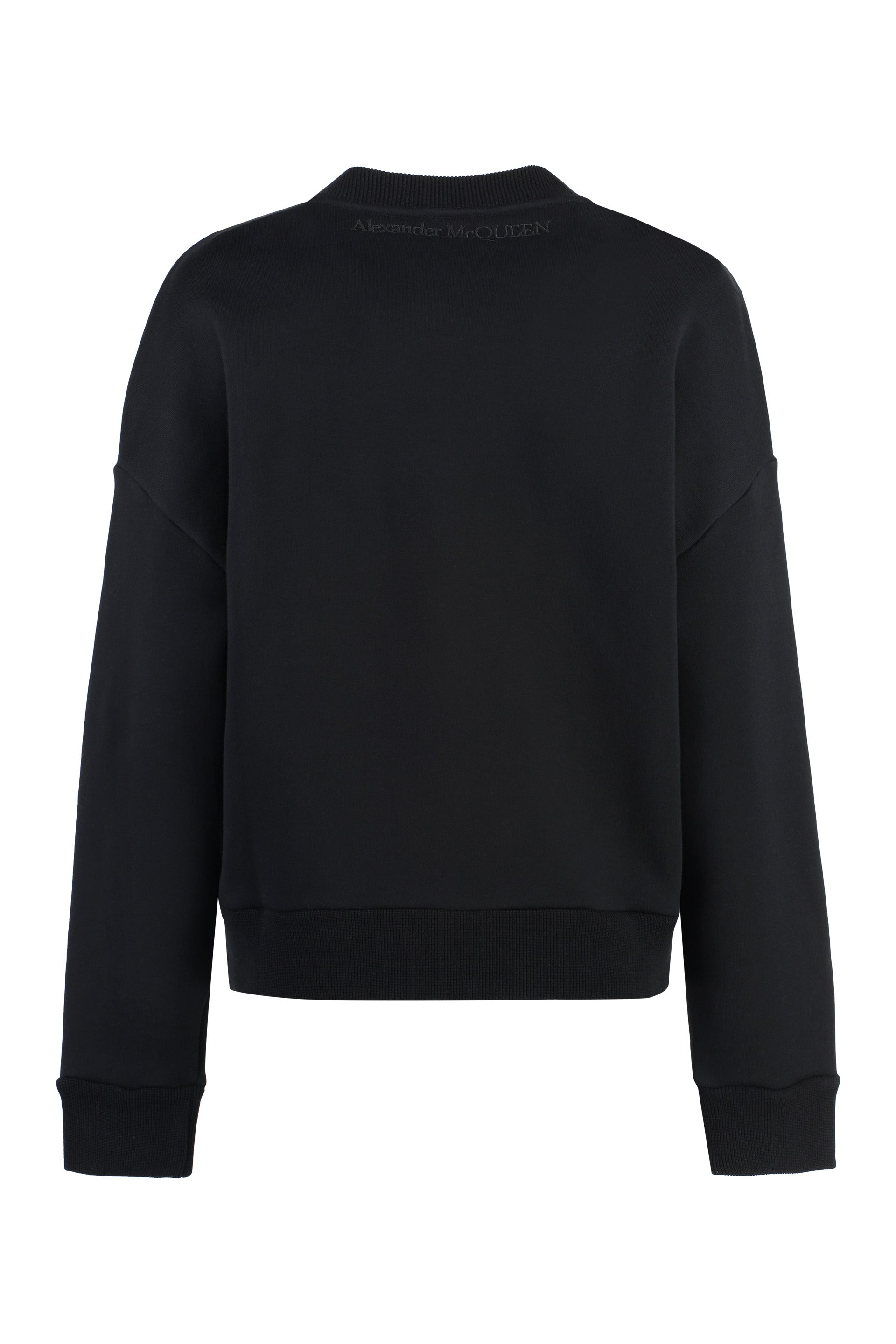 Cotton crew-neck sweatshirt