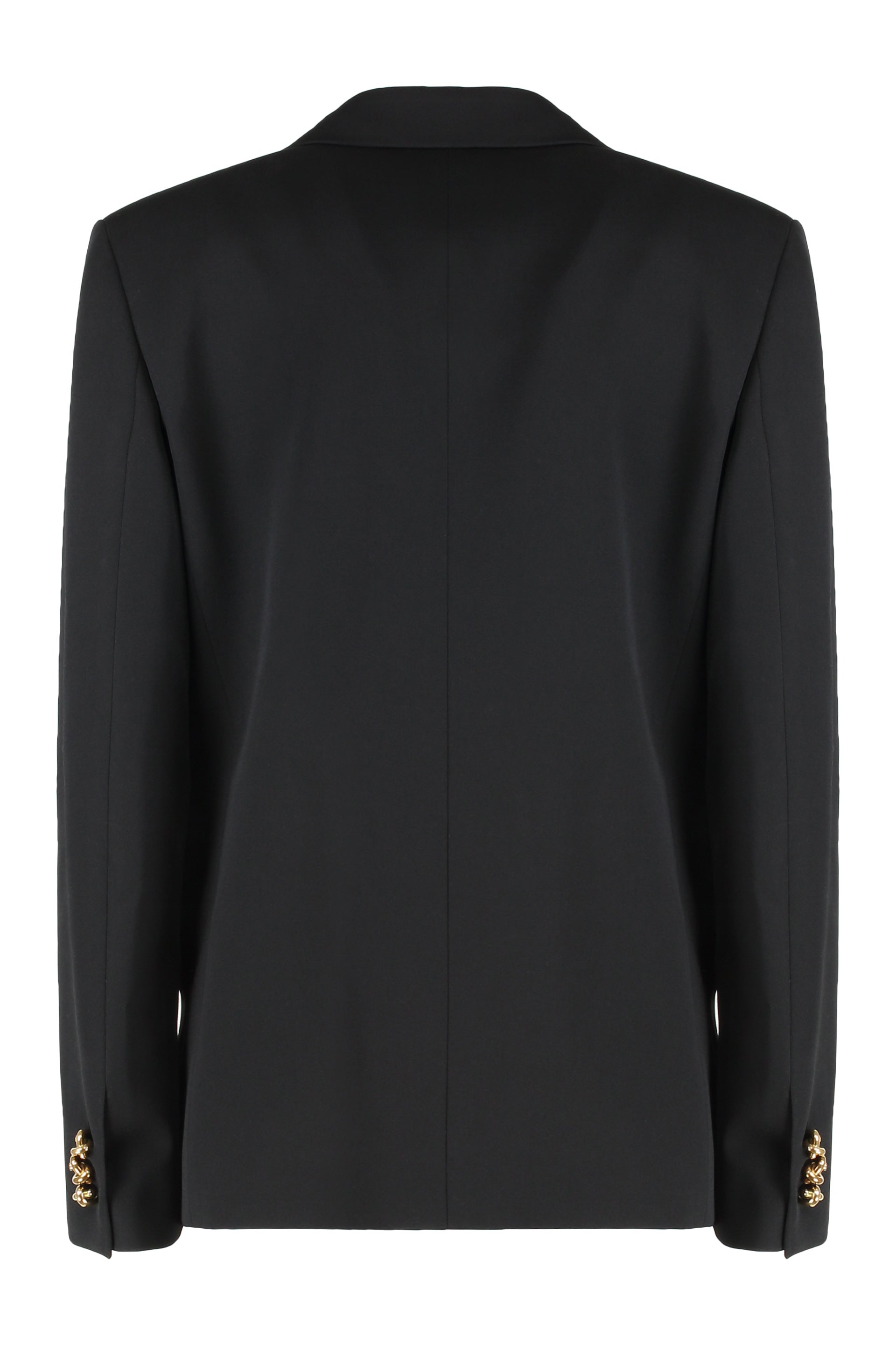 Double-breasted wool blazer