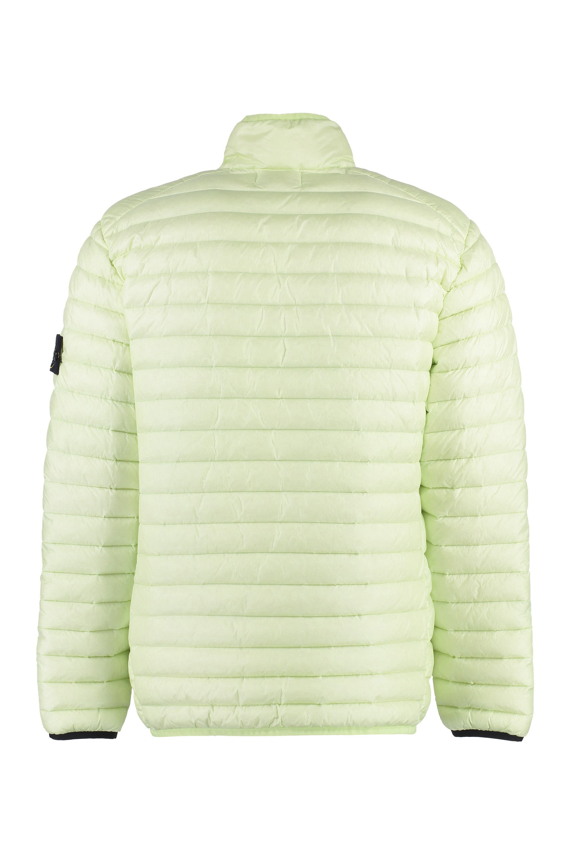 Techno-nylon down jacket