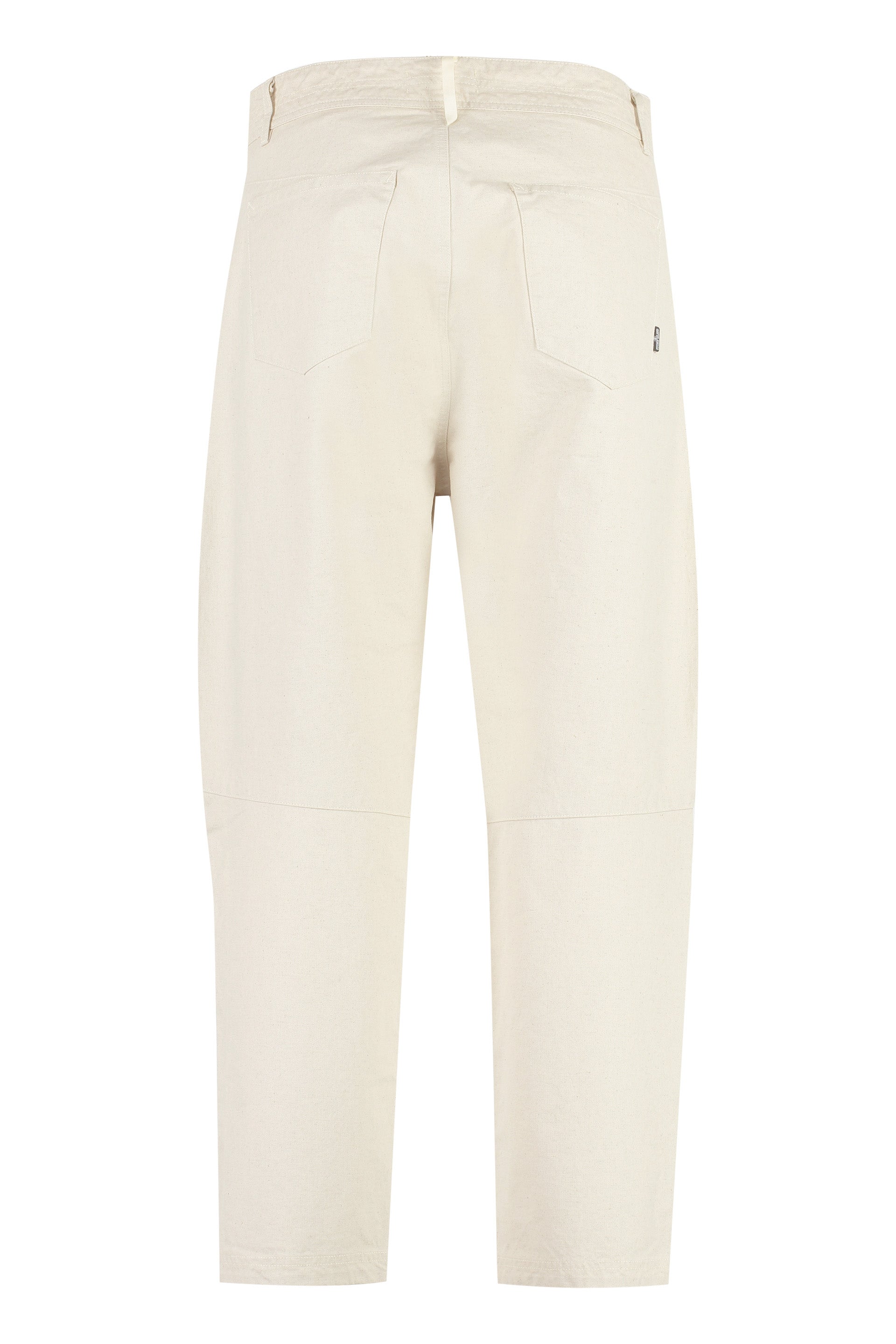 Cotton blend trousers