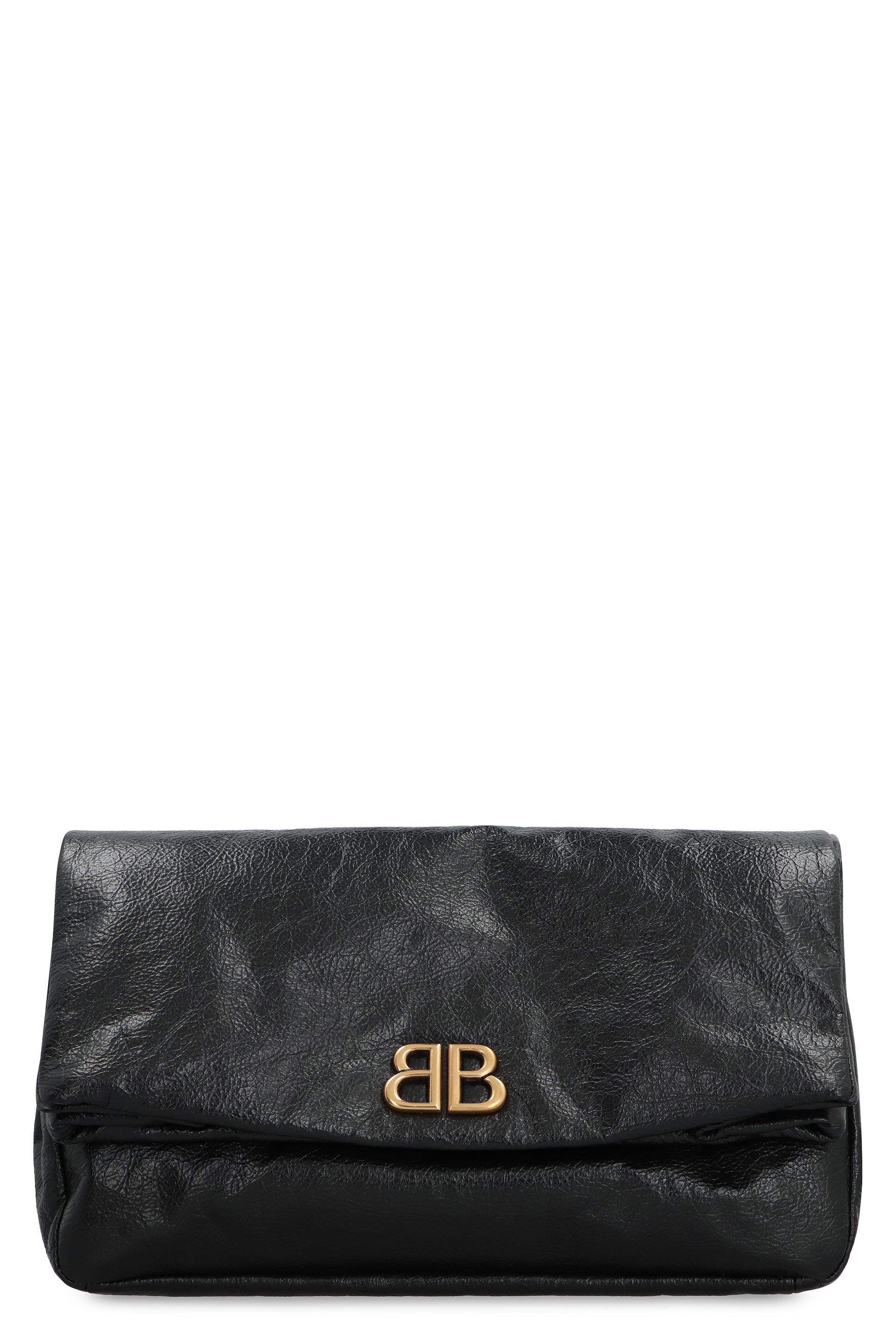 Monaco leather clutch