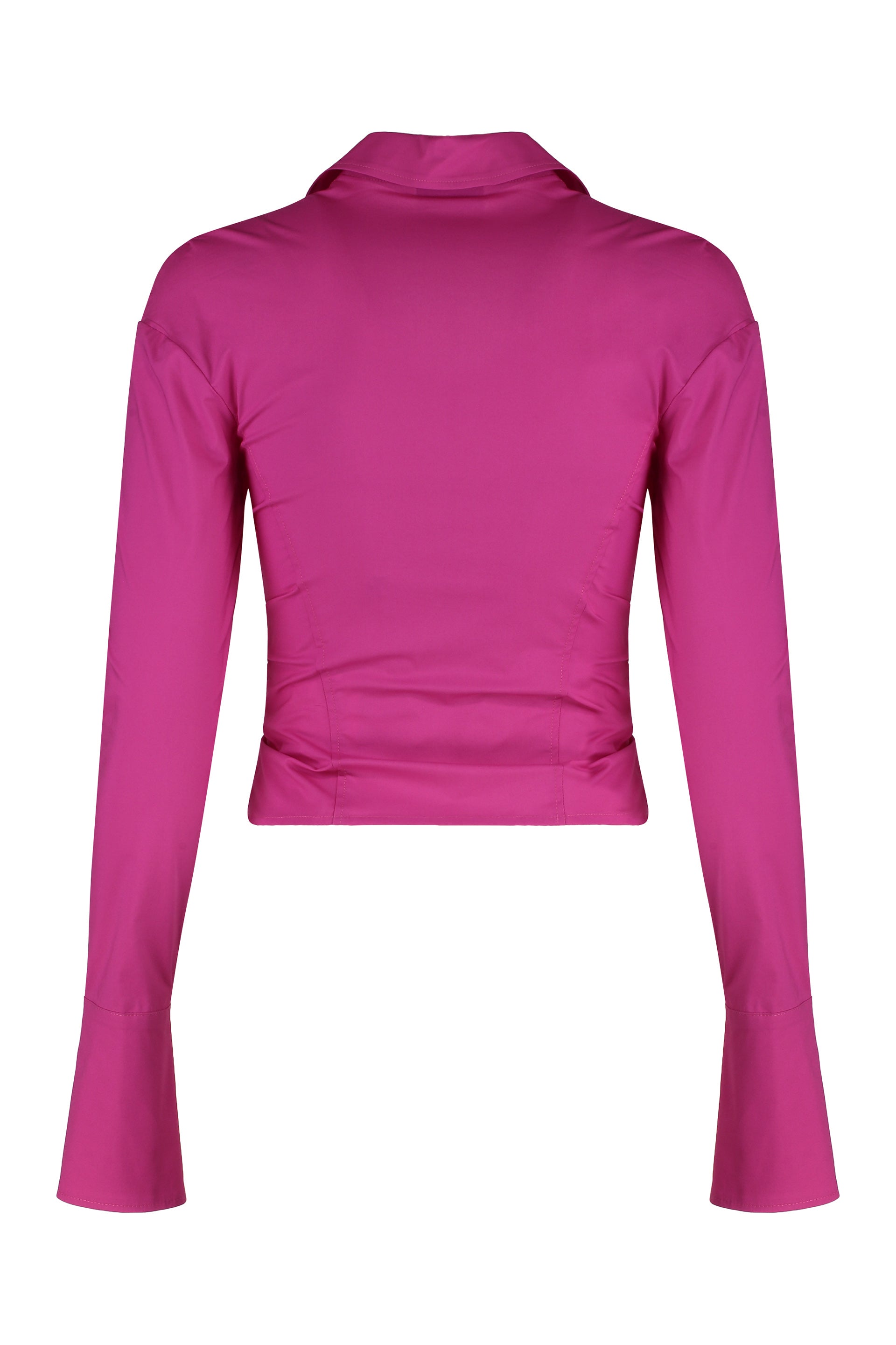 Stretch cotton shirt