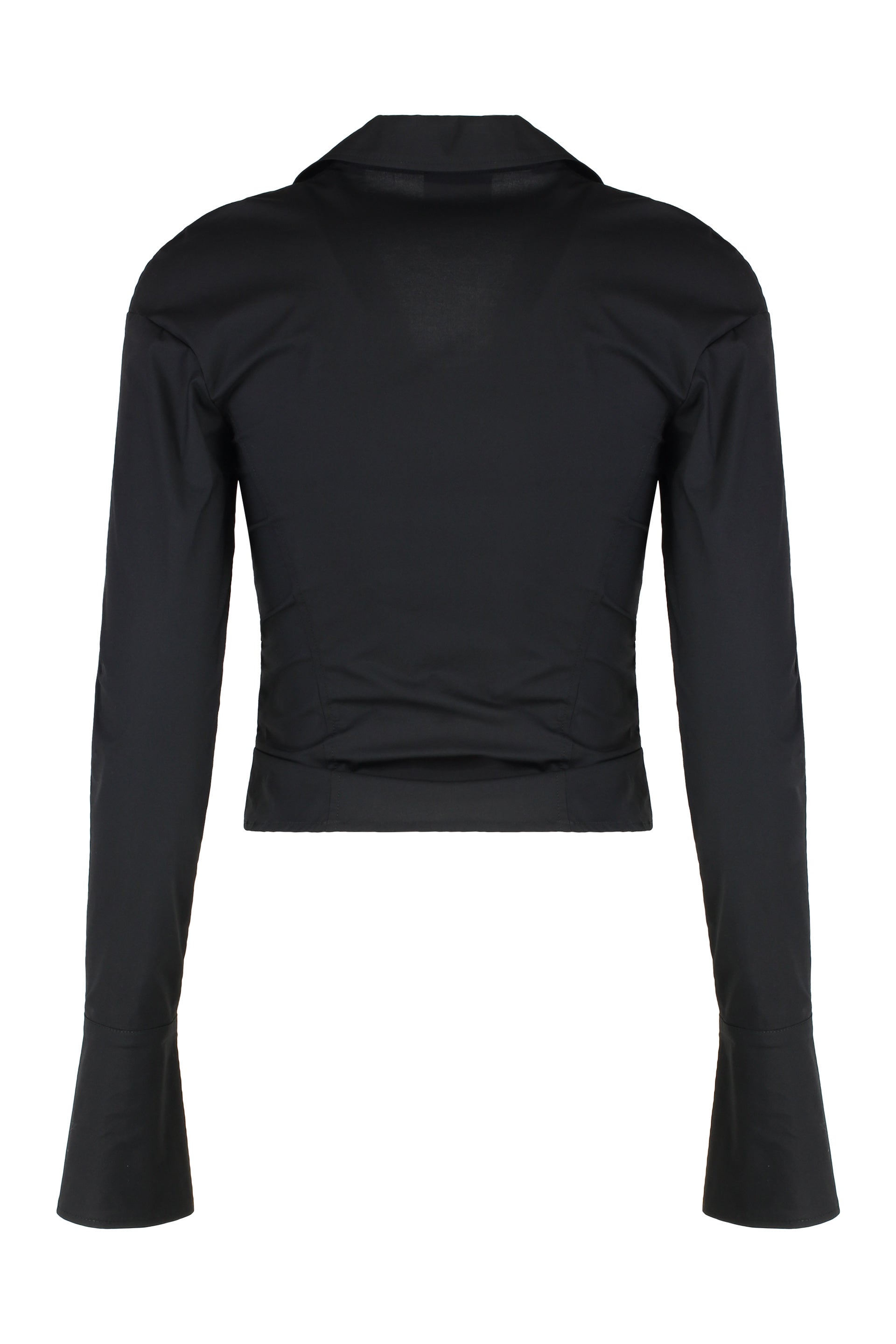 Stretch cotton shirt