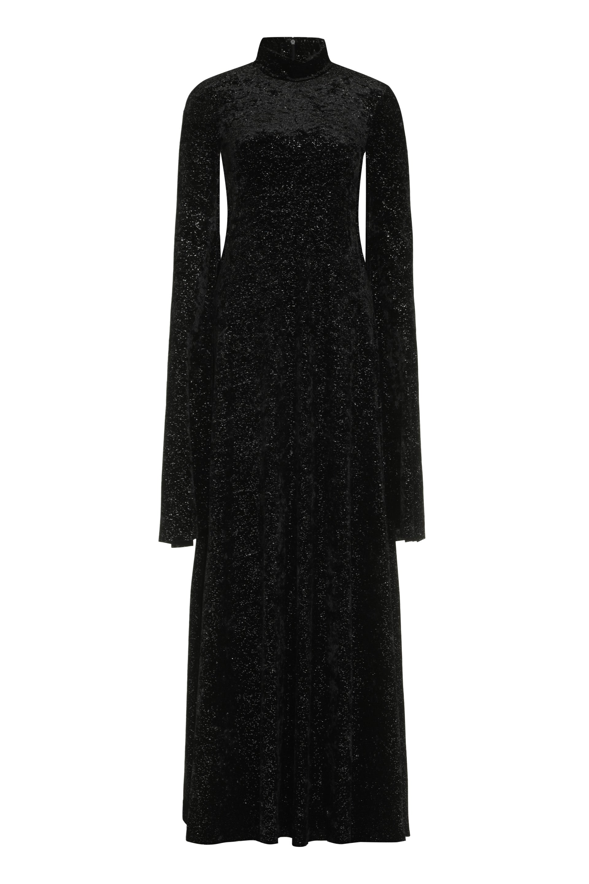 Velvet maxi dress