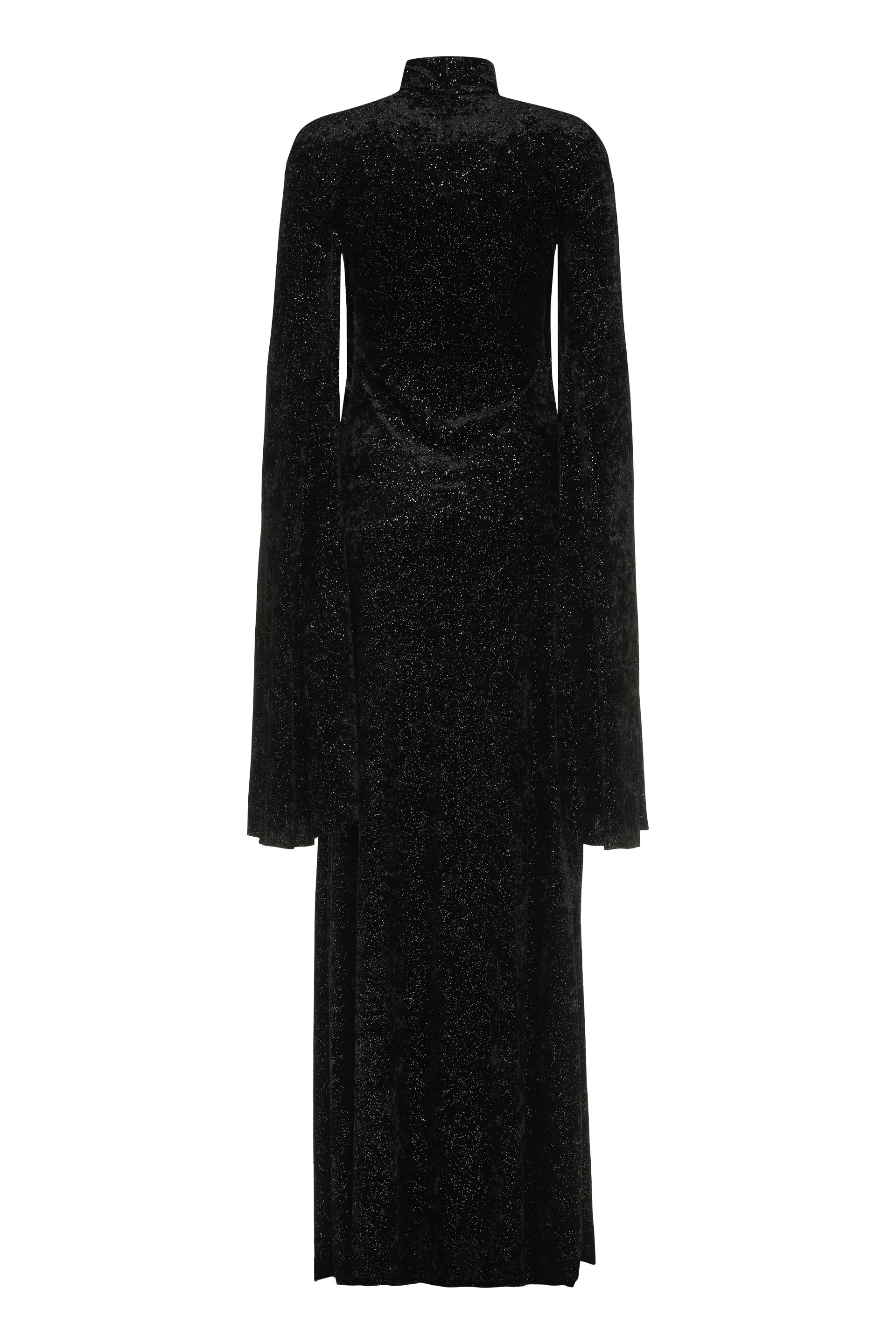 Velvet maxi dress