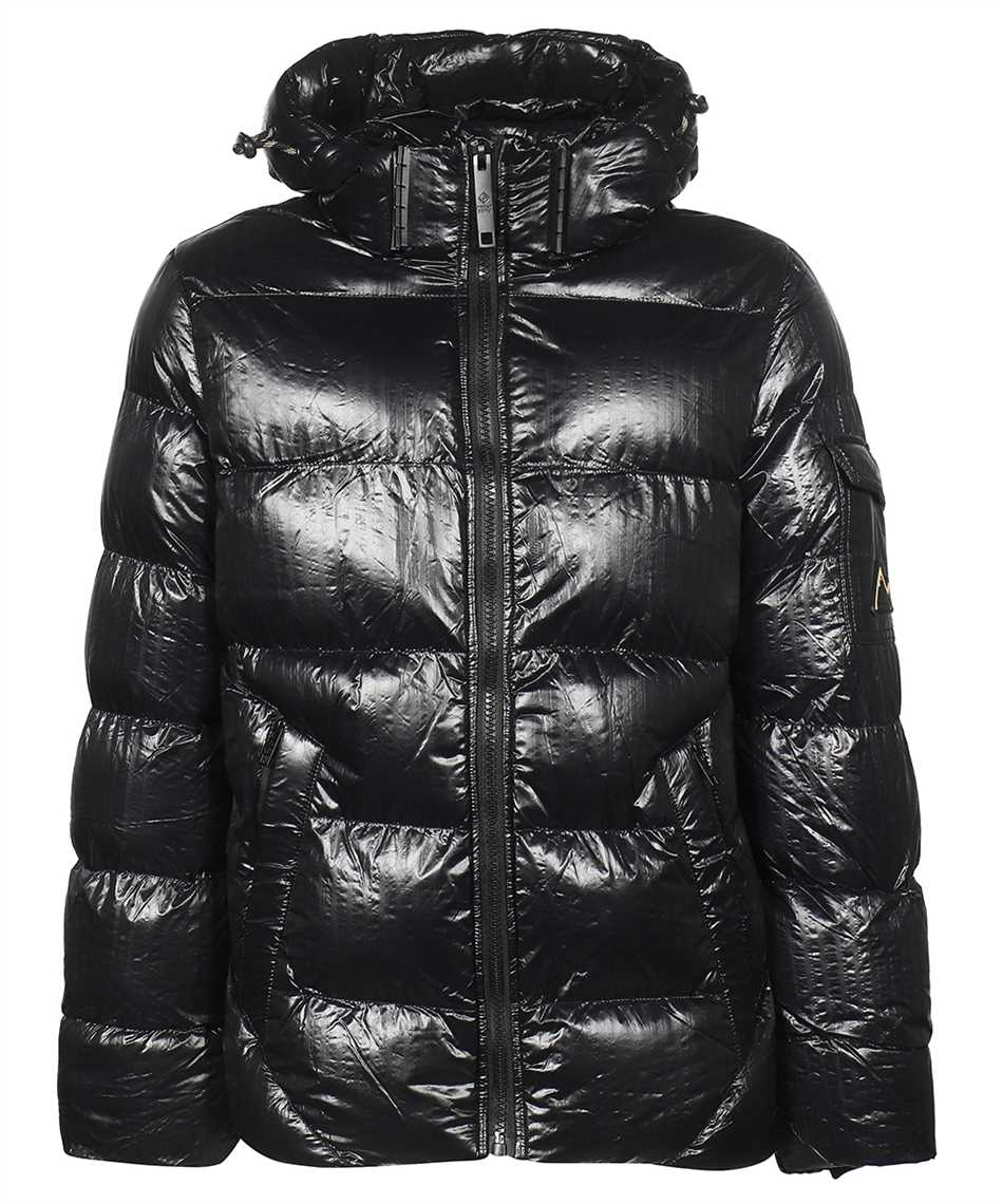 Hooded down jacket