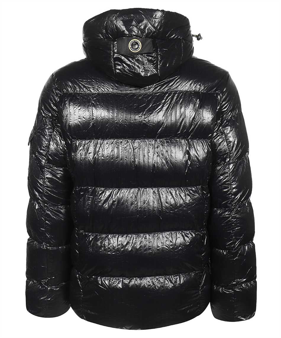 Hooded down jacket