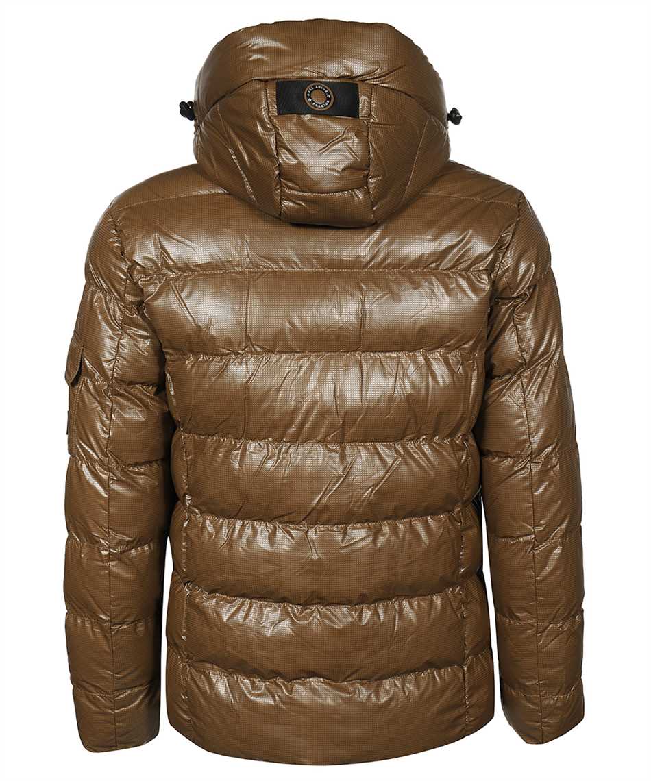 Hooded down jacket