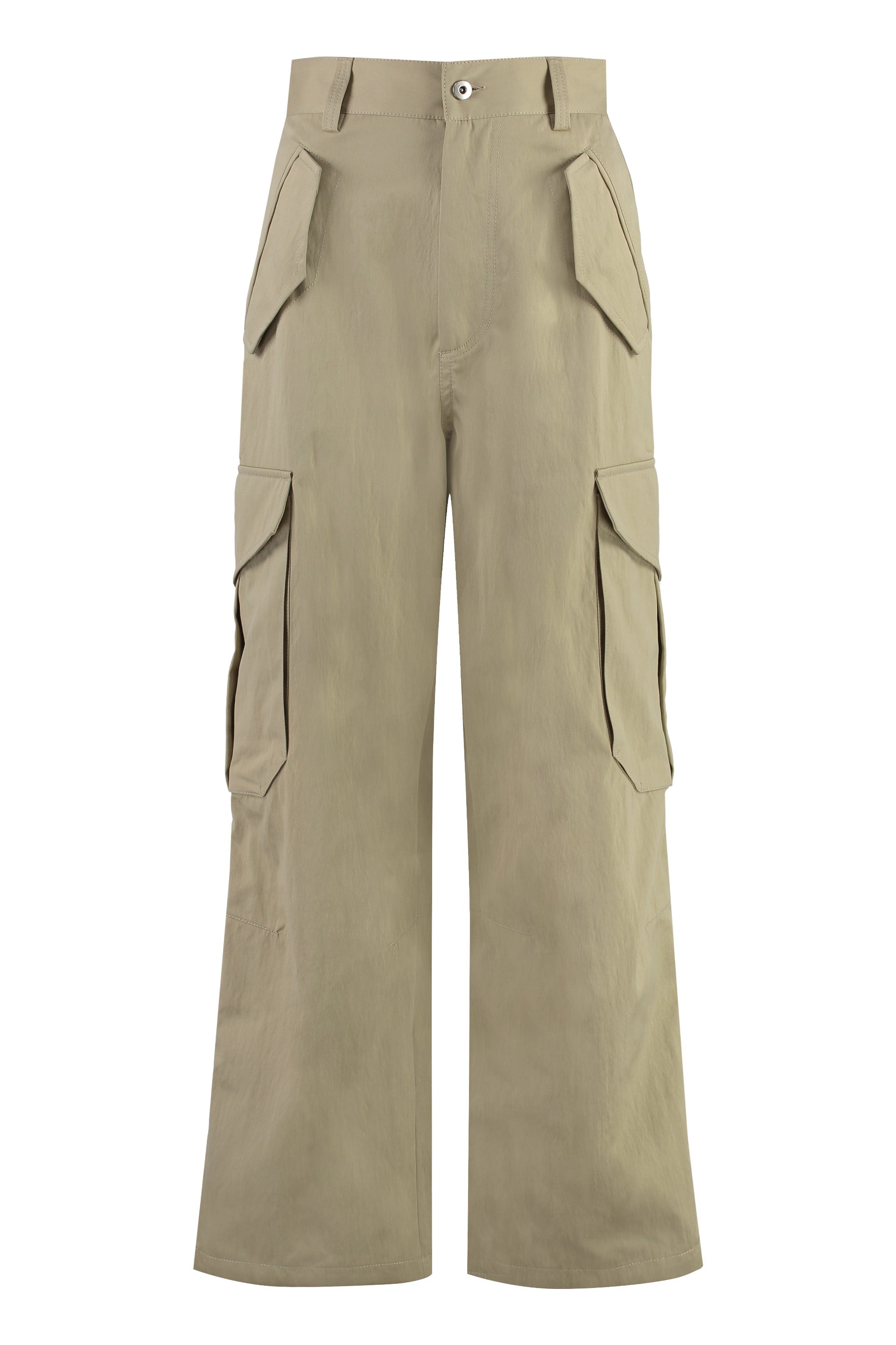 Cotton cargo-trousers