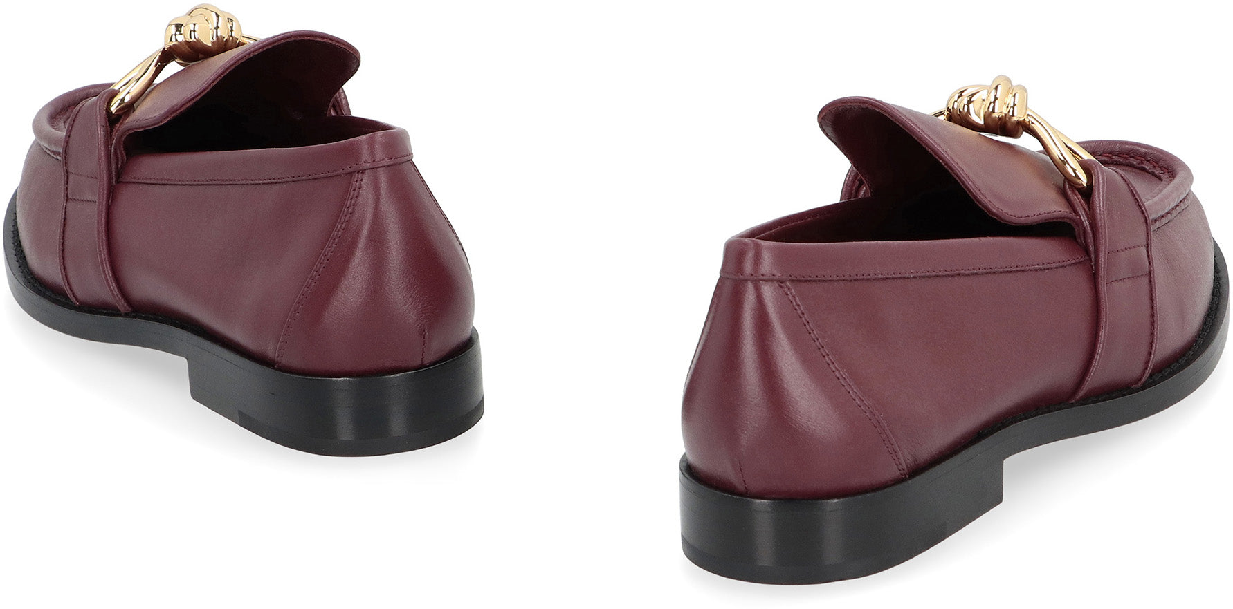 Mud leather loafers