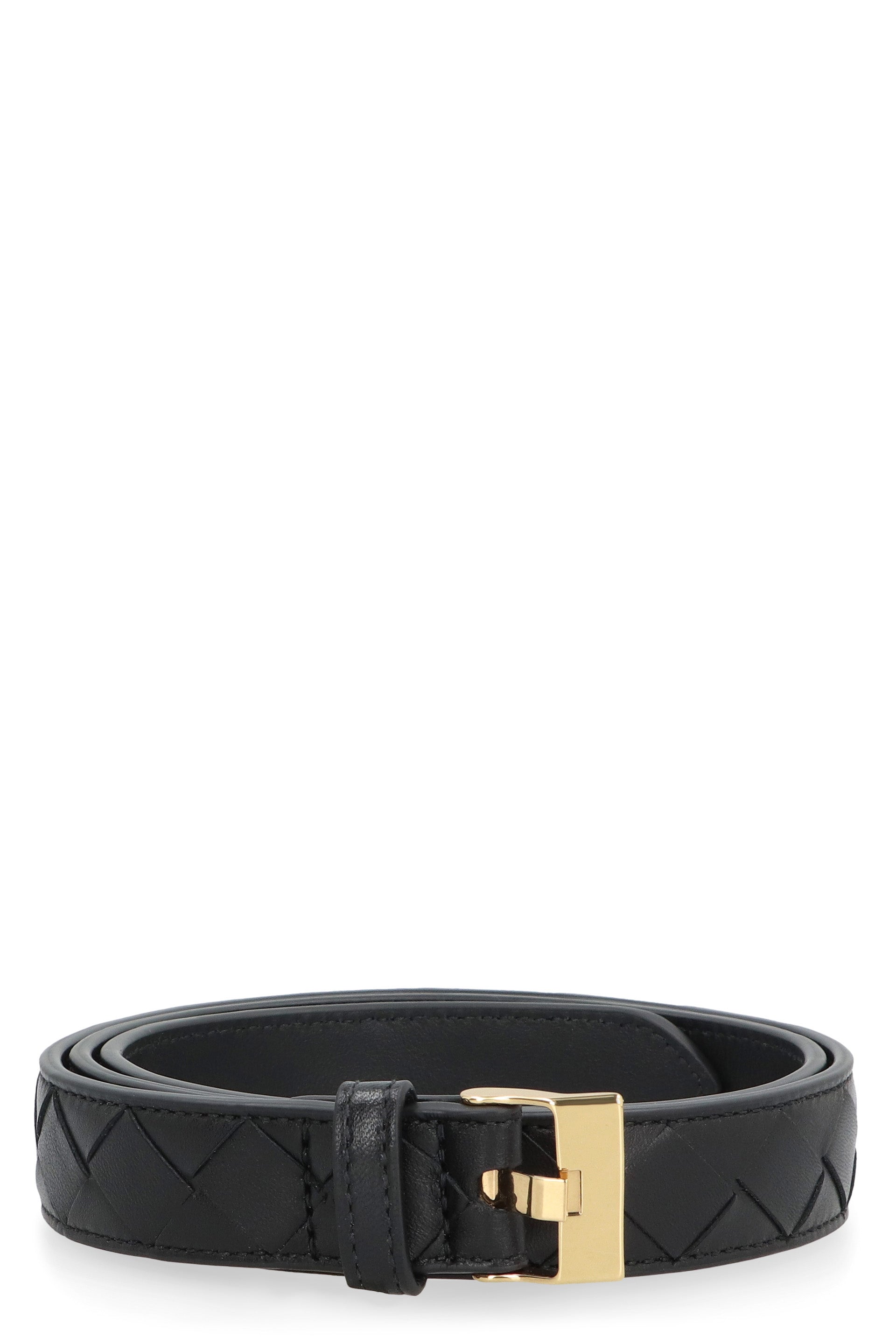 Watch Intrecciato nappa belt