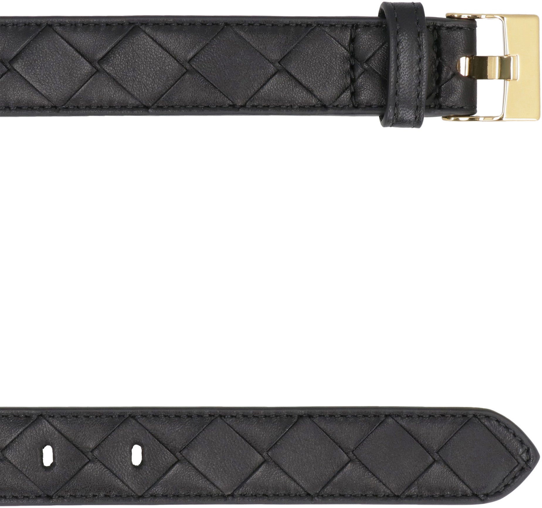 Watch Intrecciato nappa belt