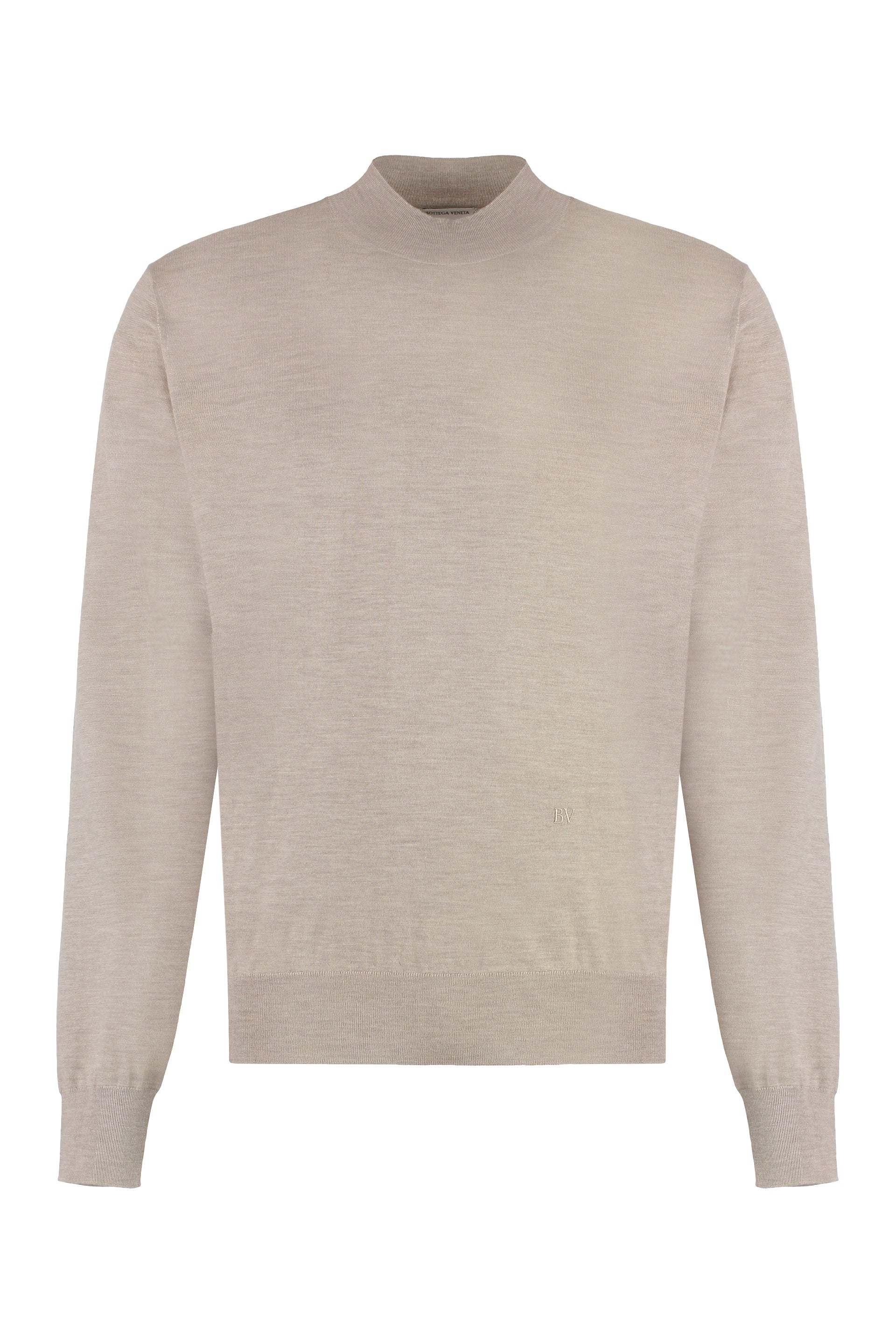 Crew-neck cashmere sweater