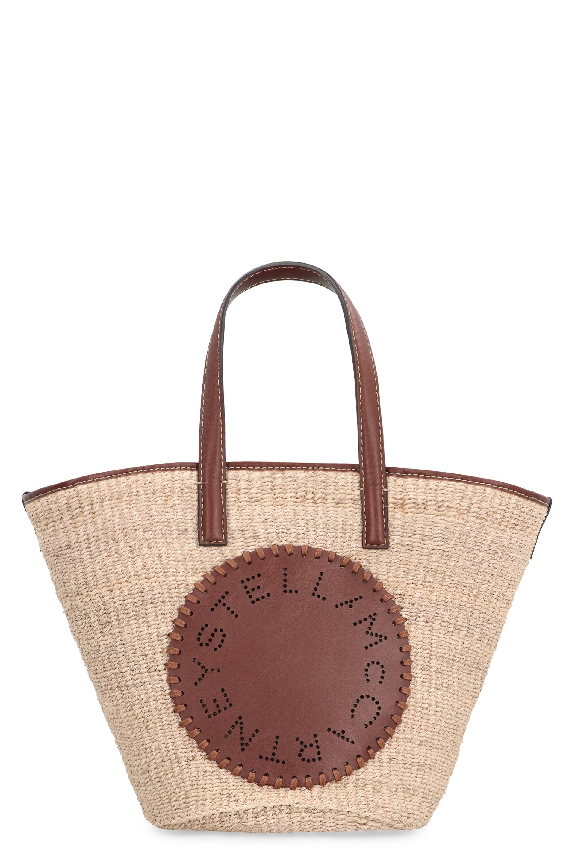 Raffia tote bag