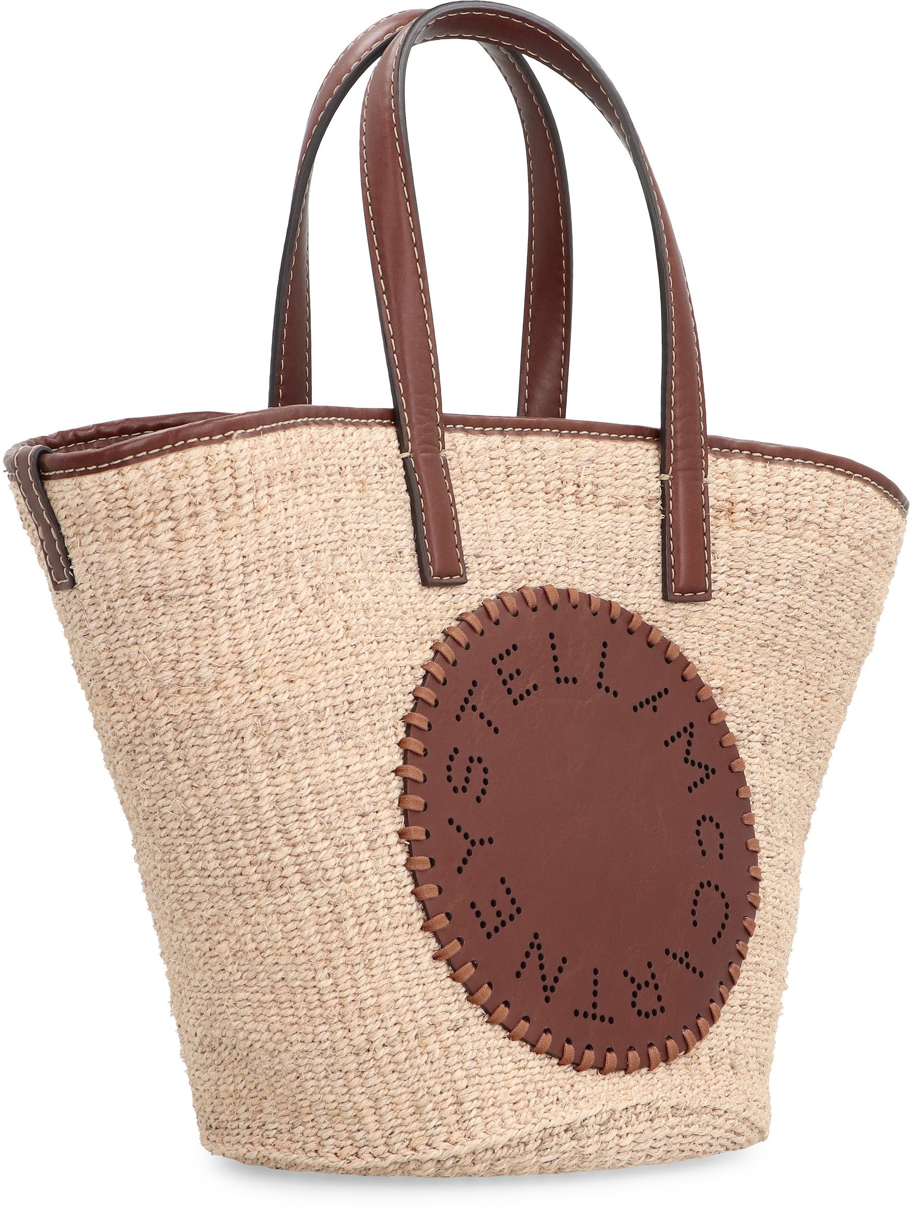 Raffia tote bag