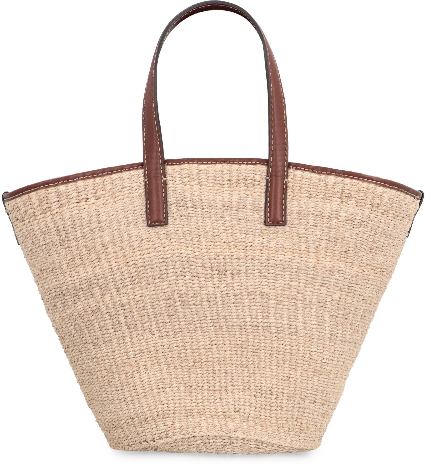 Raffia tote bag