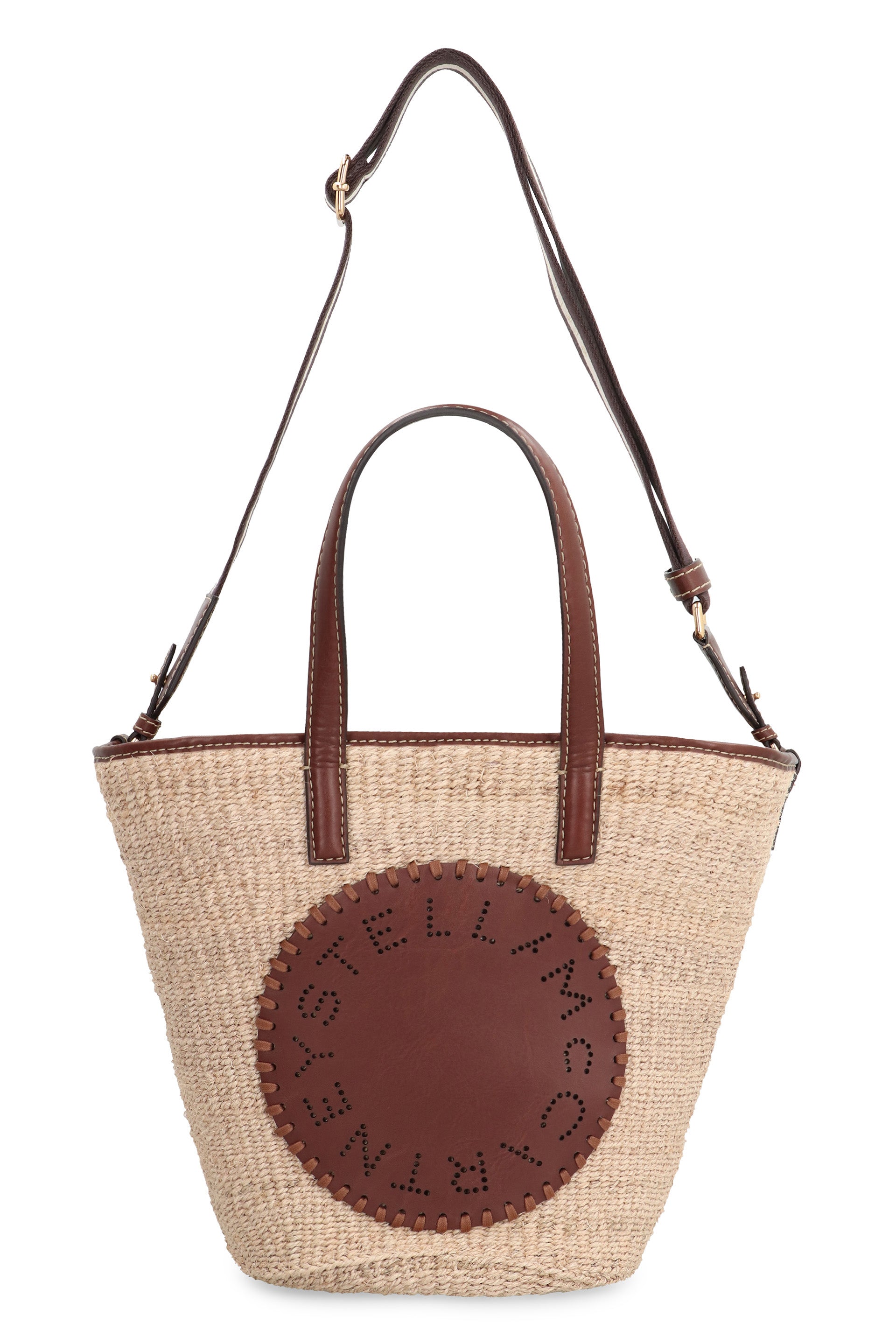 Raffia tote bag