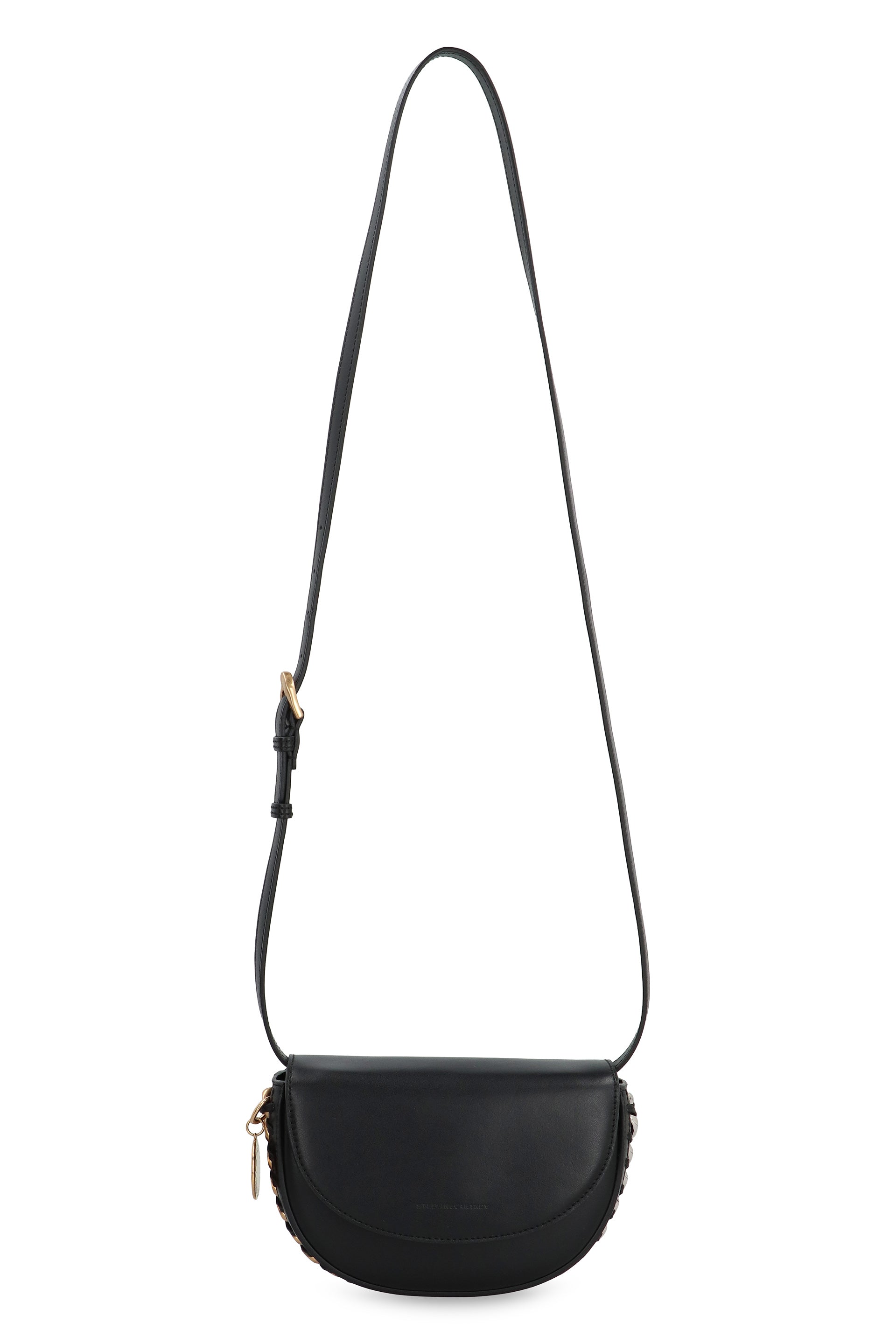 Vegan leather shoulder bag