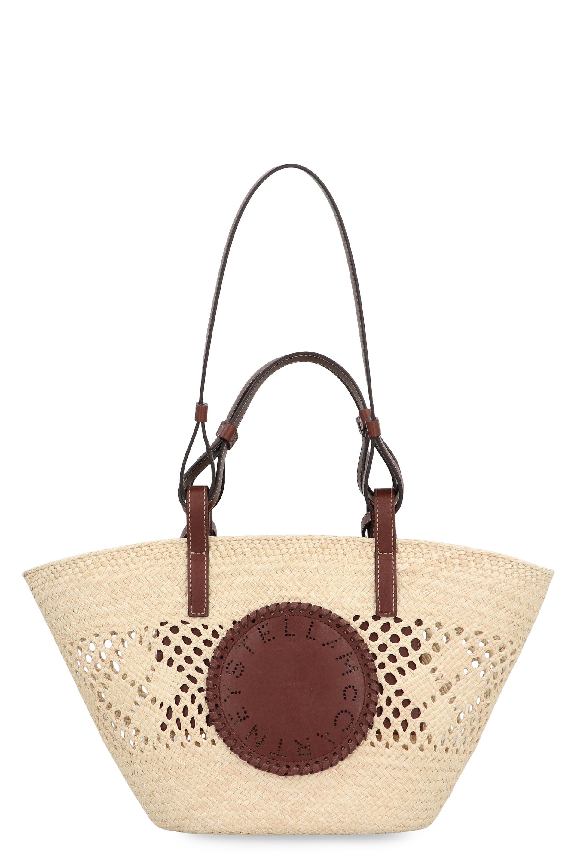 Raffia tote bag