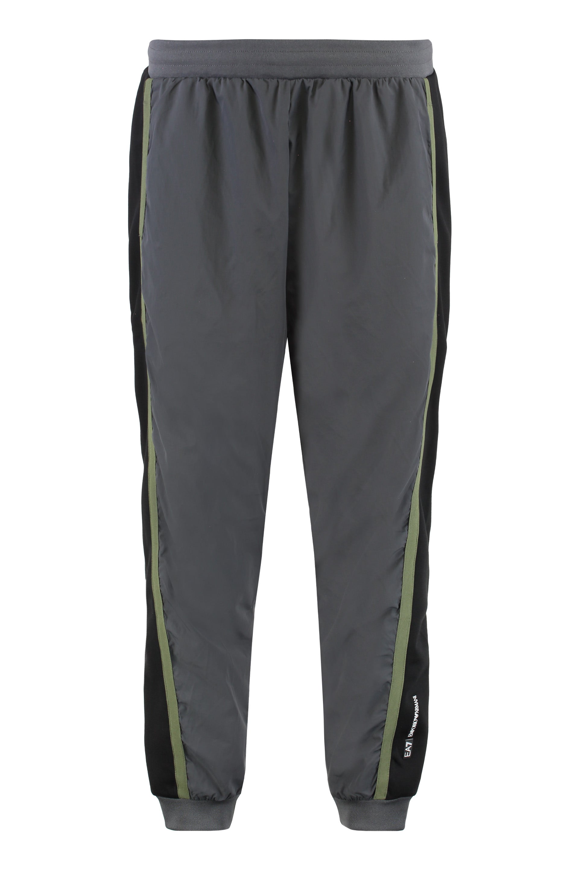 Techno fabric track pants