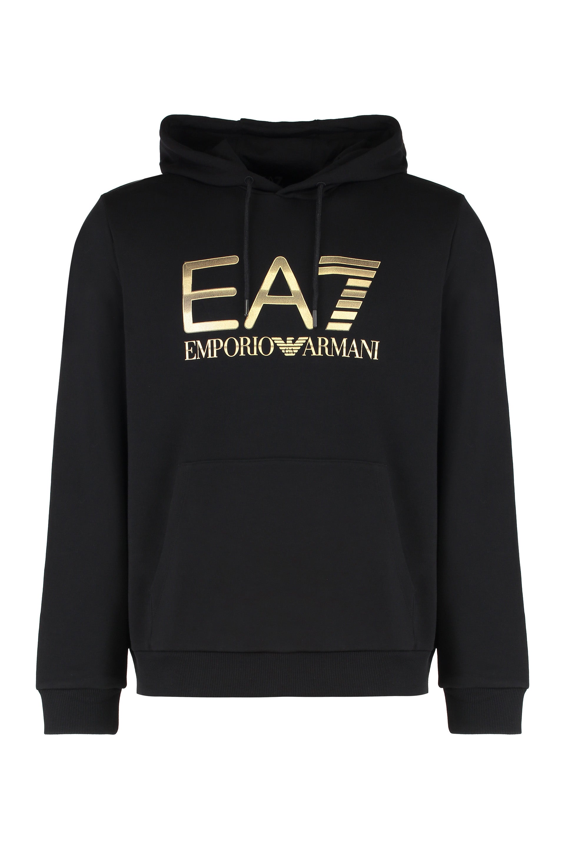 Logo cotton hoodie