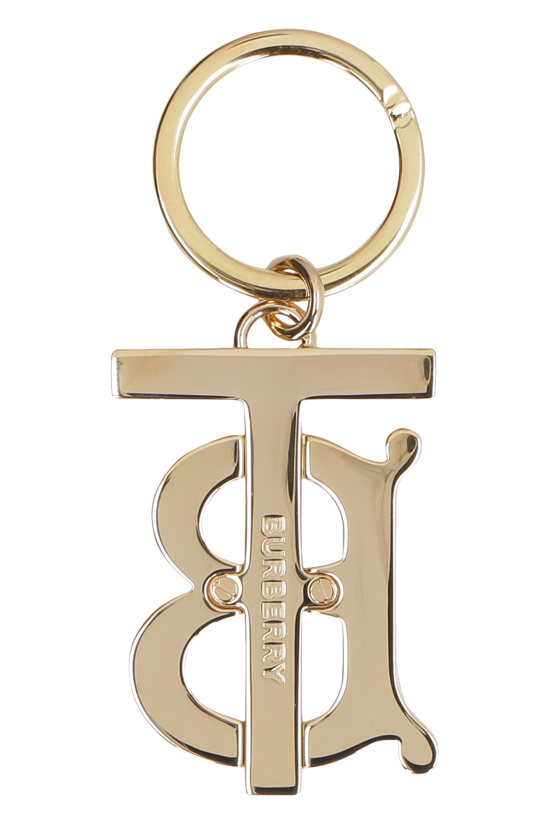 Monogram charm key holder