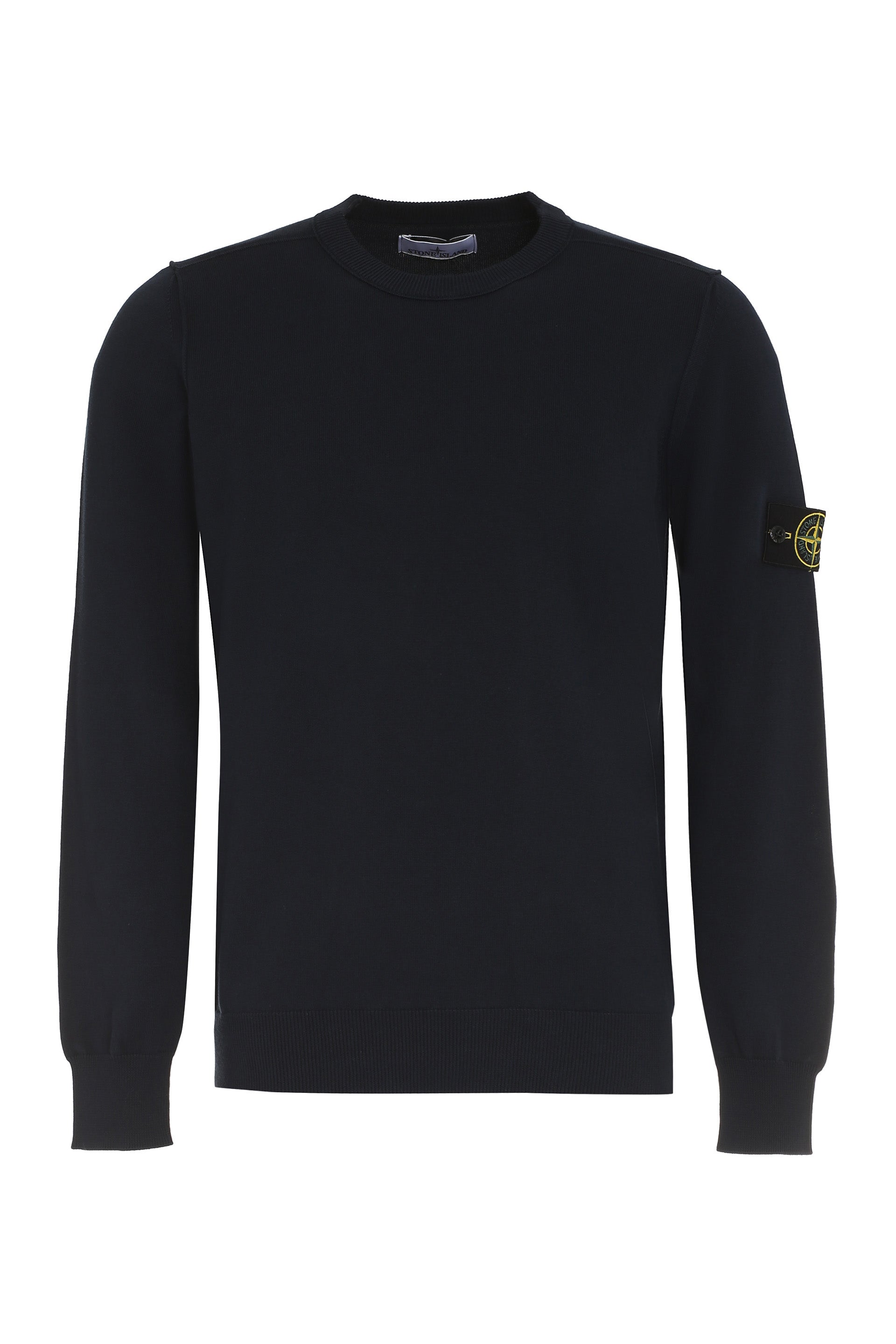 Cotton crew-neck sweater