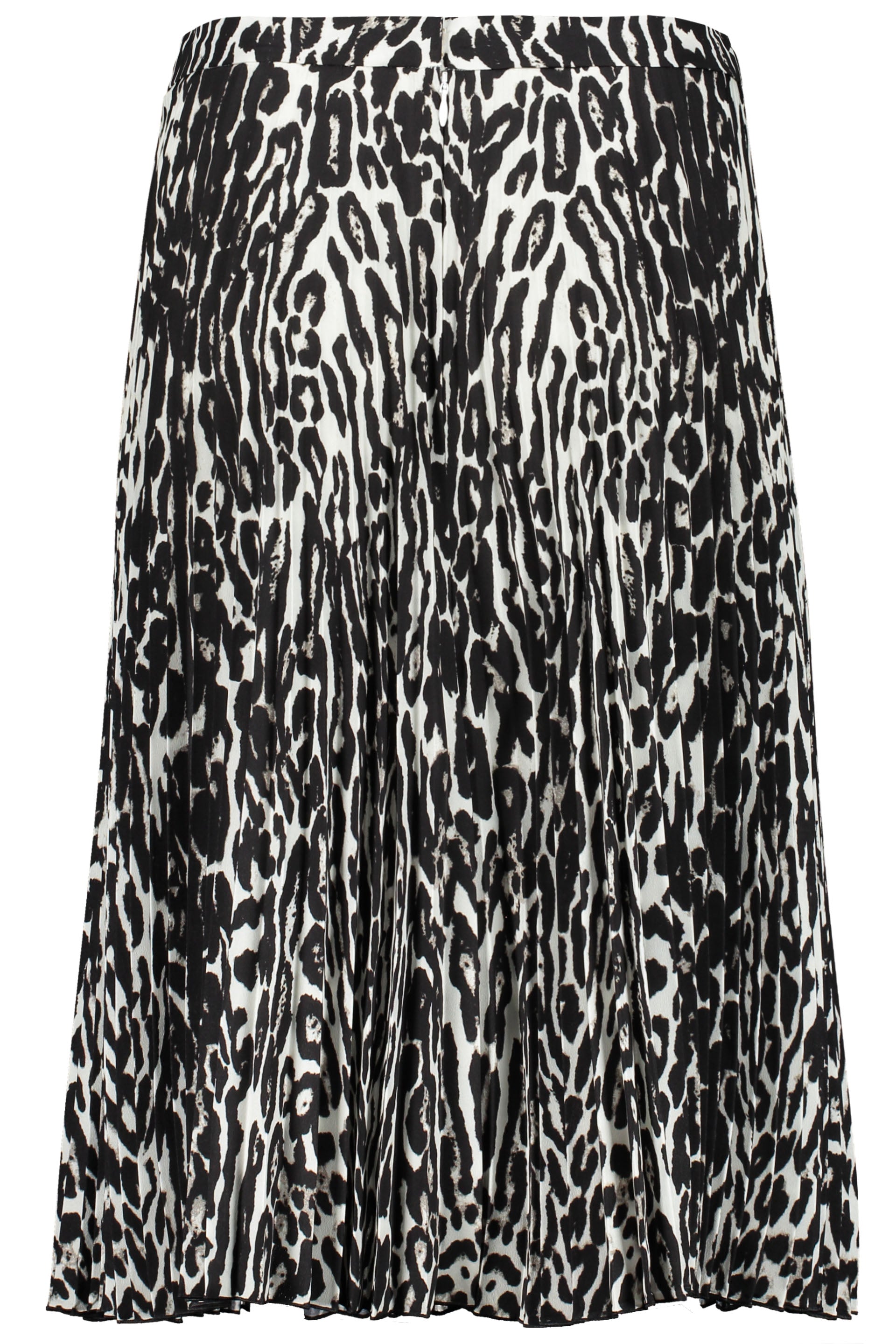 Printed midi skirt