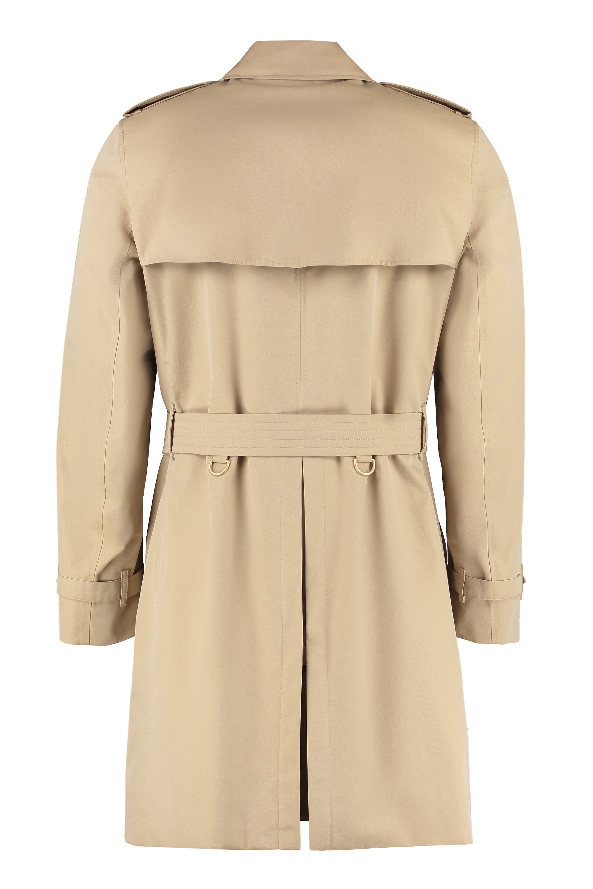 Double-breasted trench coat