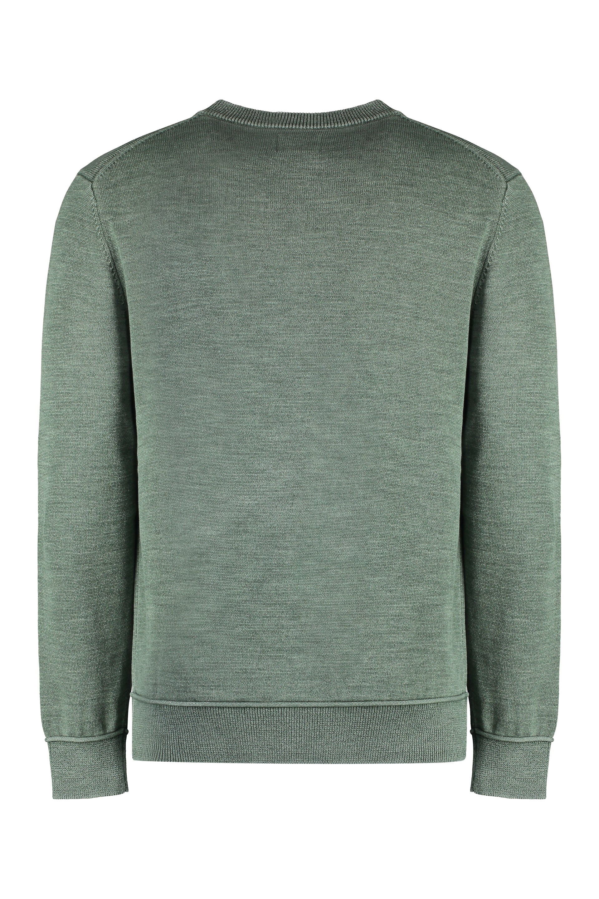 Cotton crew-neck sweater