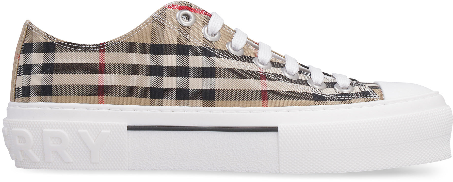 Fabric low-top sneakers