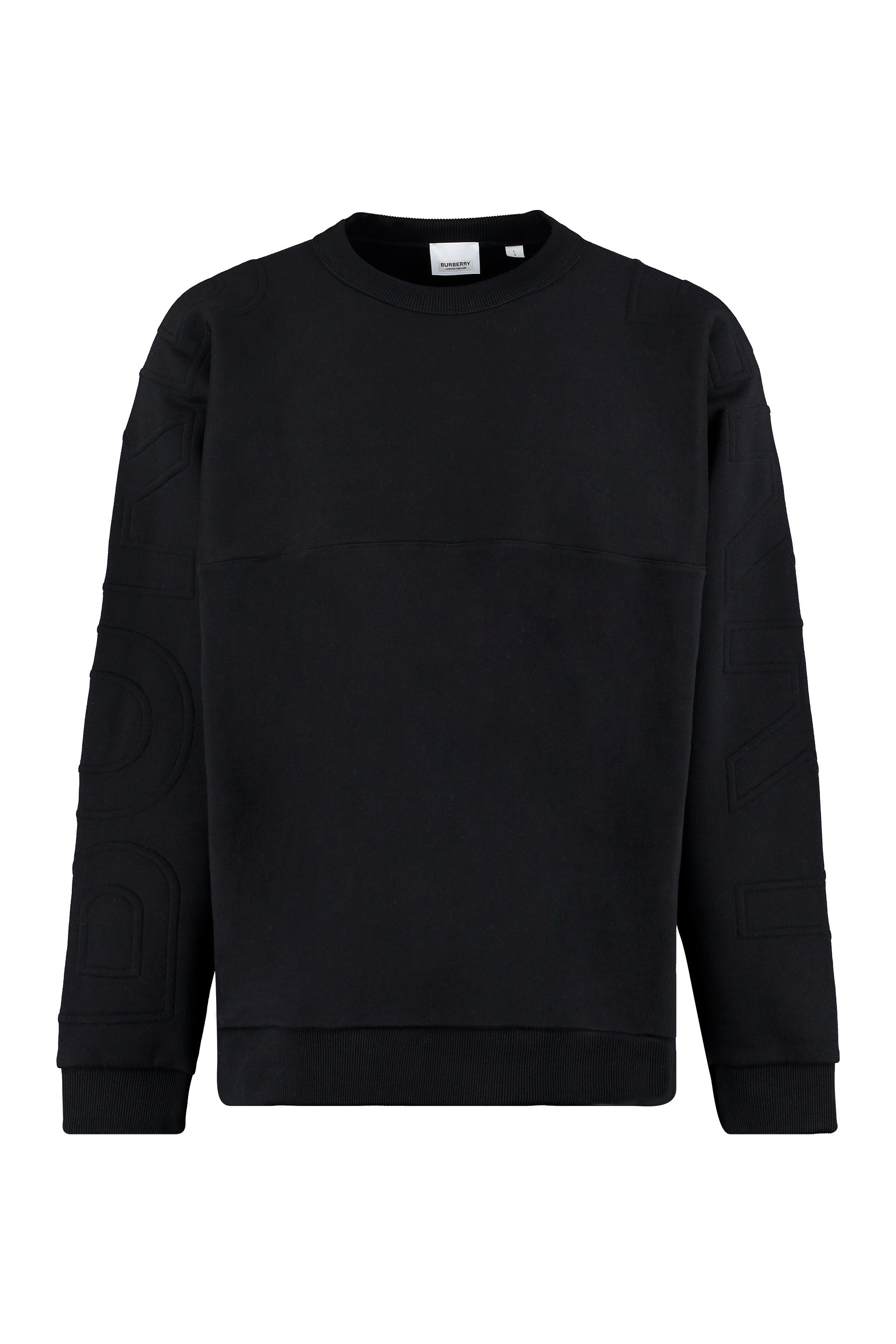 Cotton crew-neck sweatshirt