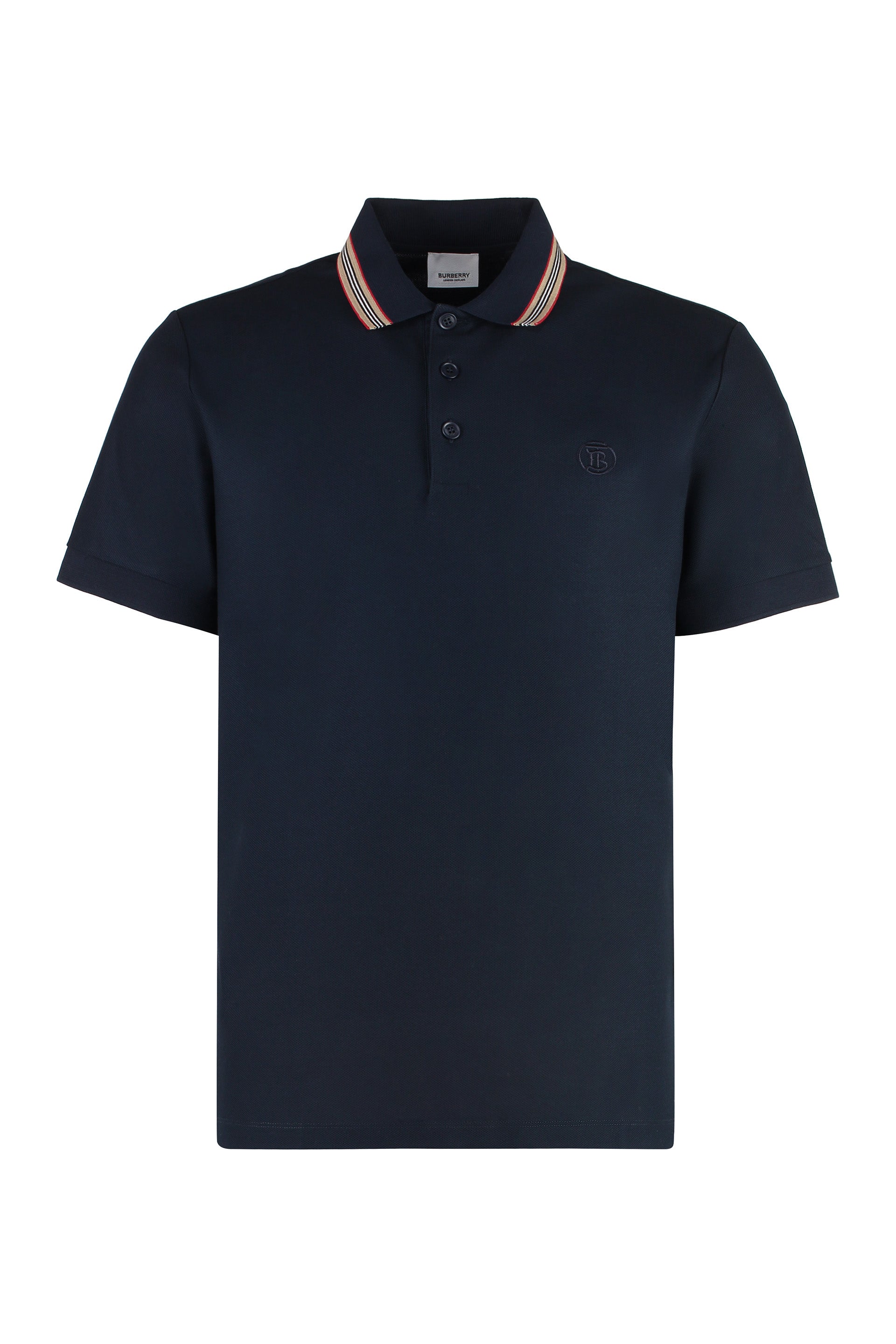 Cotton-piqué polo shirt