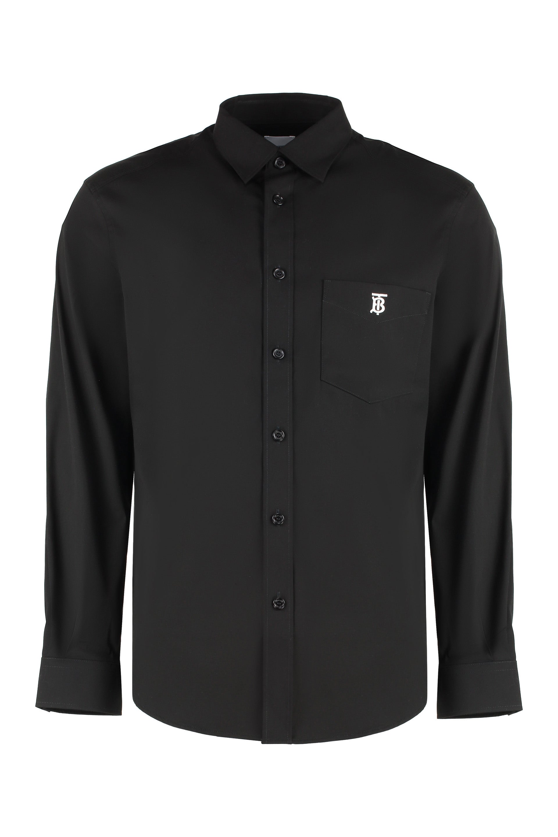 Stretch cotton shirt