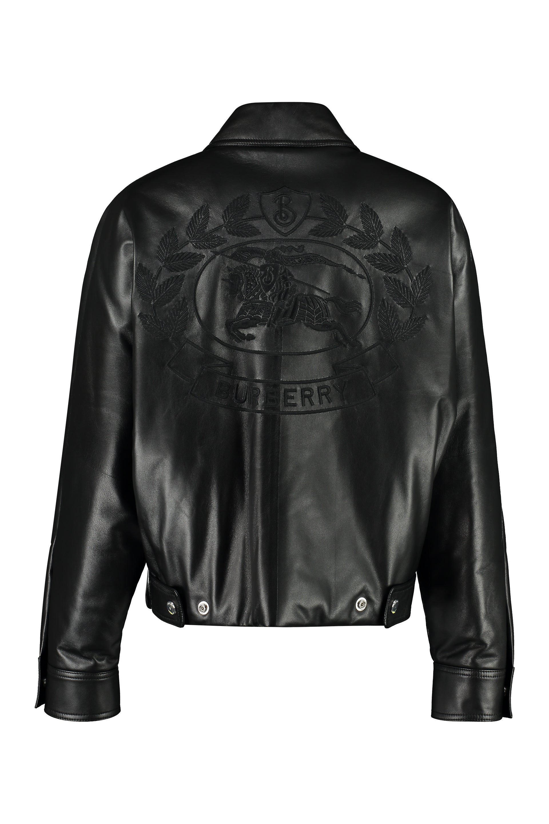 Lambskin bomber jacket