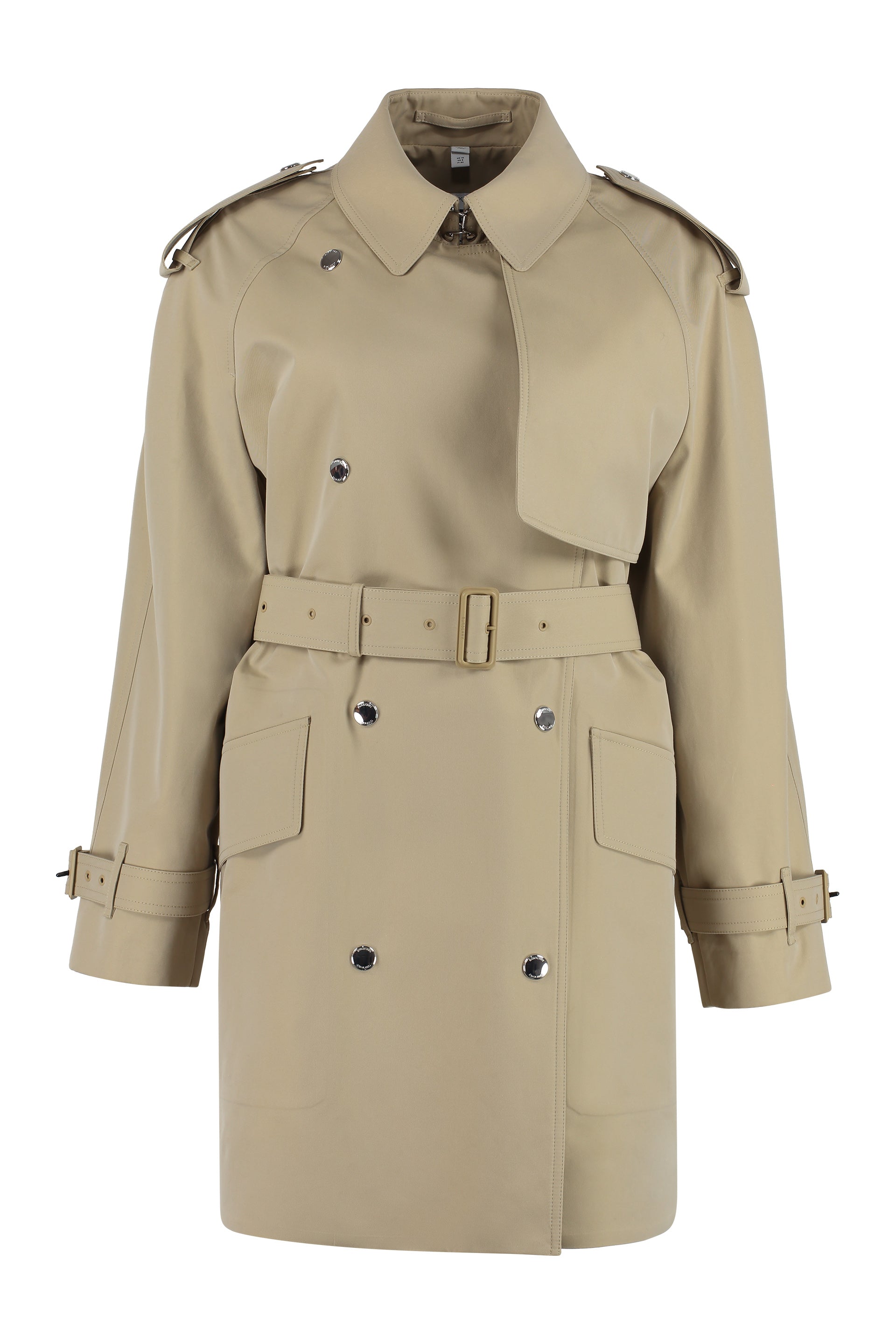 Gabardine trench coat